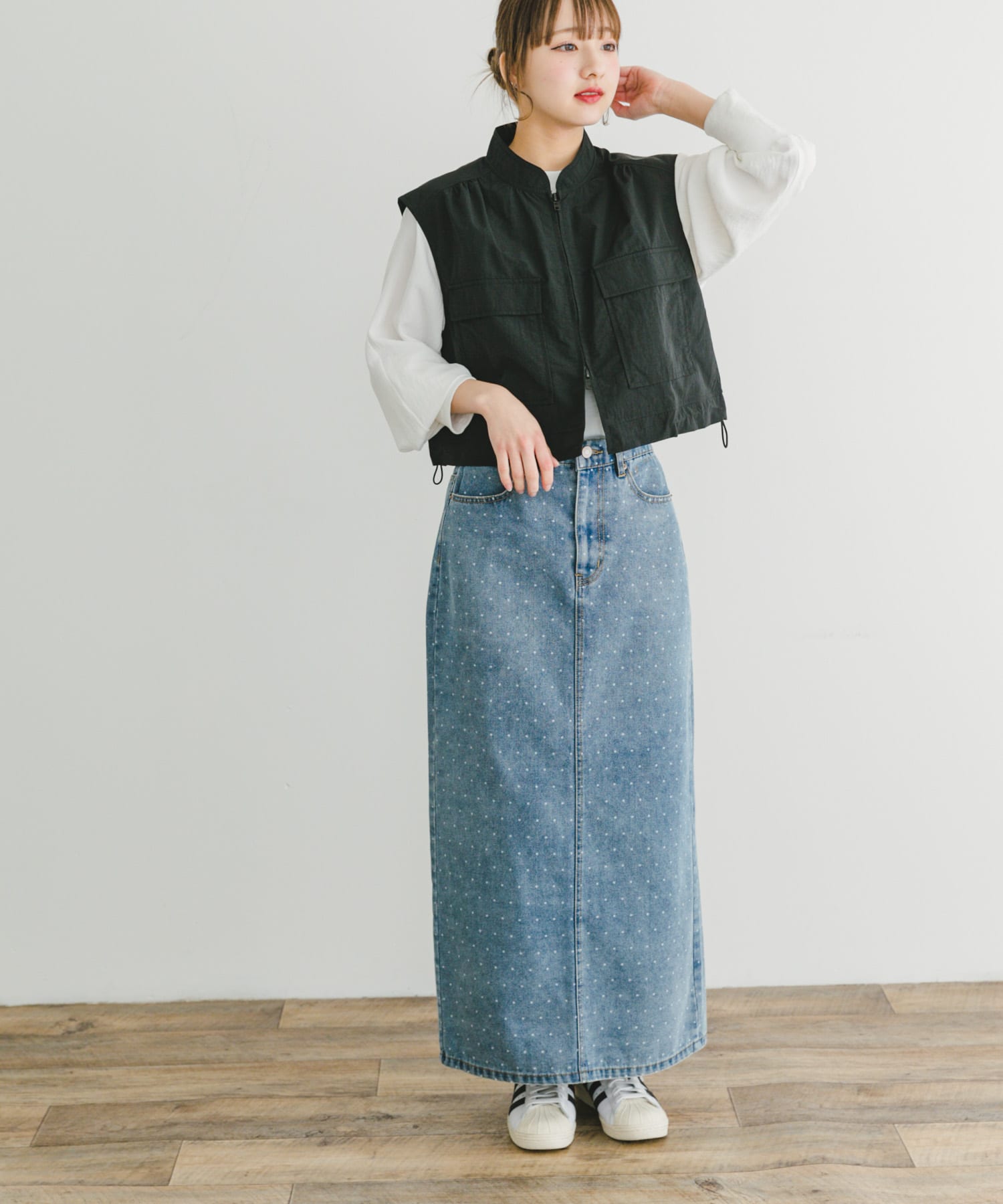 身長：160cm サイズ：FREE