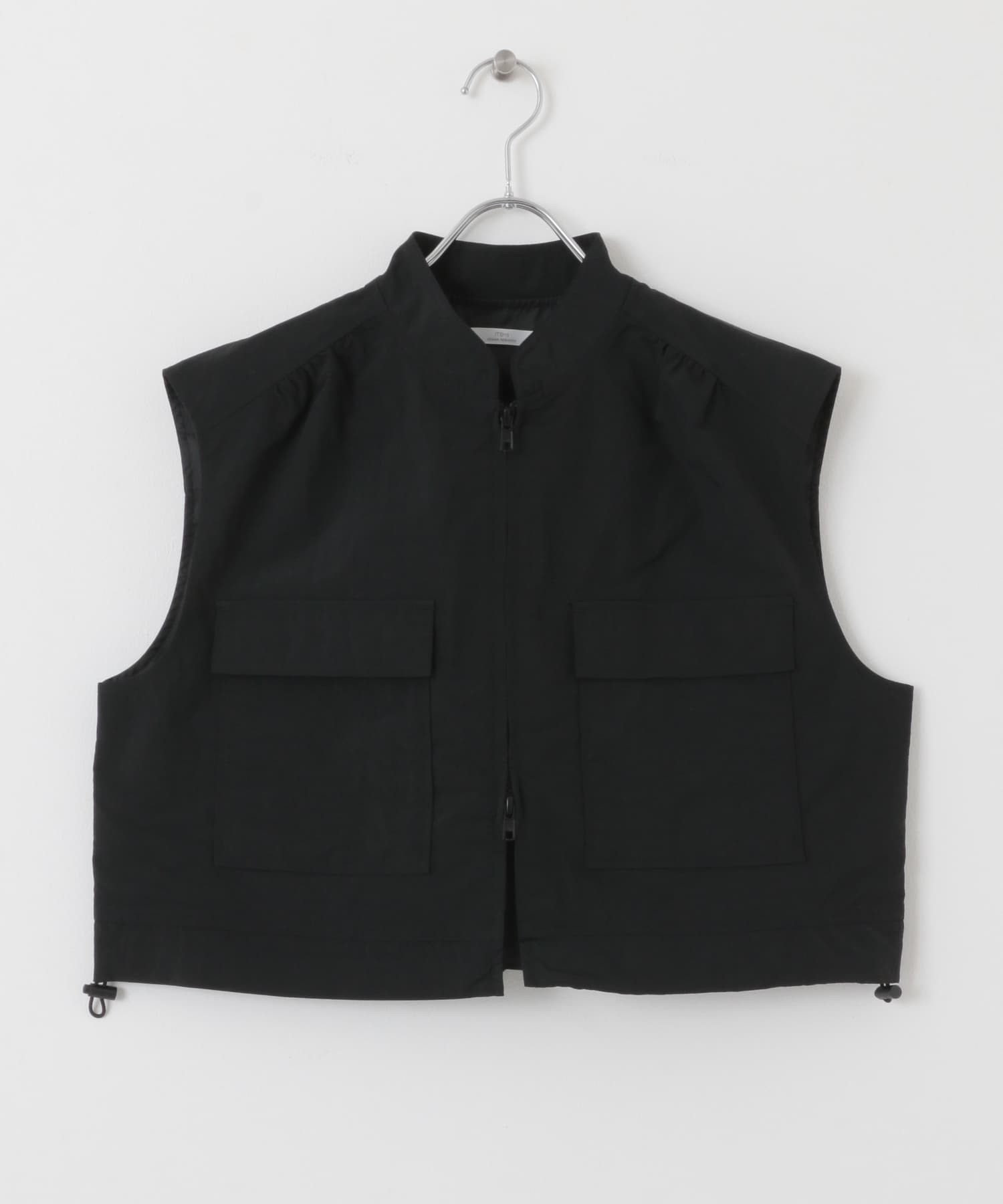 ナイロンショートベスト BLK FREE