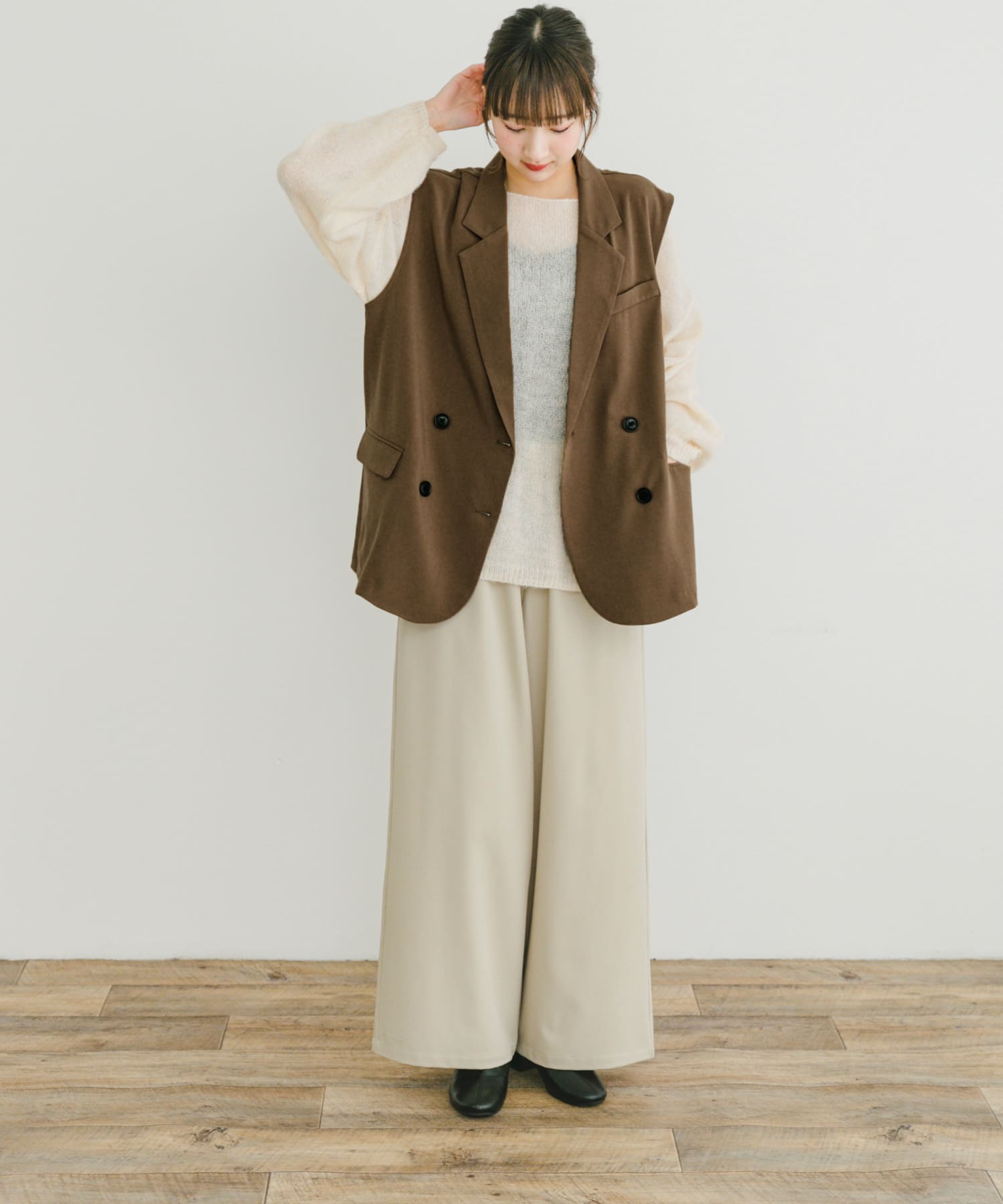 身長：160cm サイズ：FREE