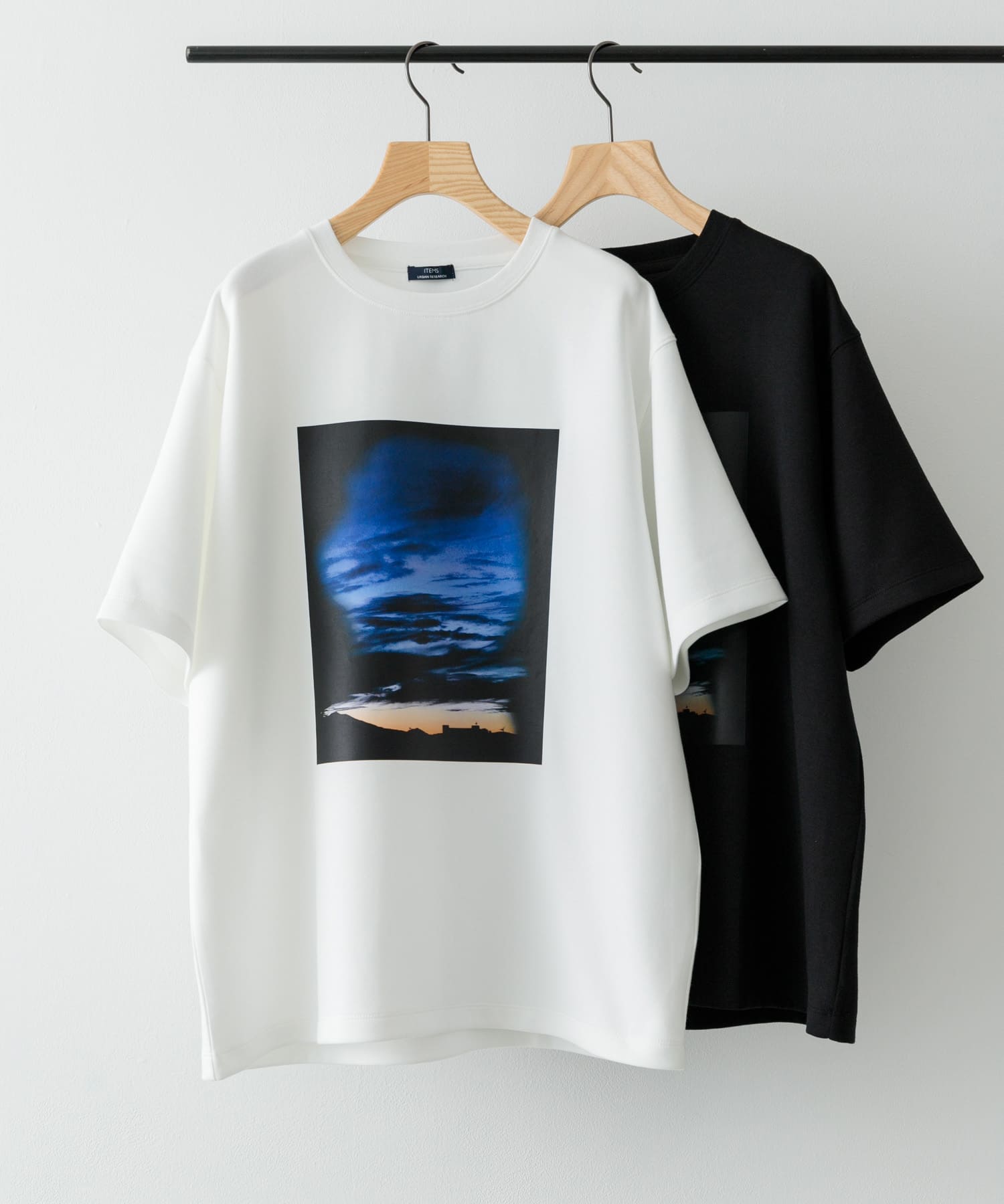Art Graphic ポンチTシャツ Dawn WHT L