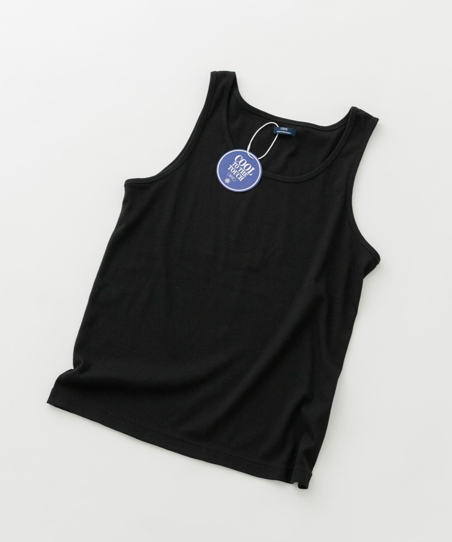 クールタッチテレコタンクトップ BLK M