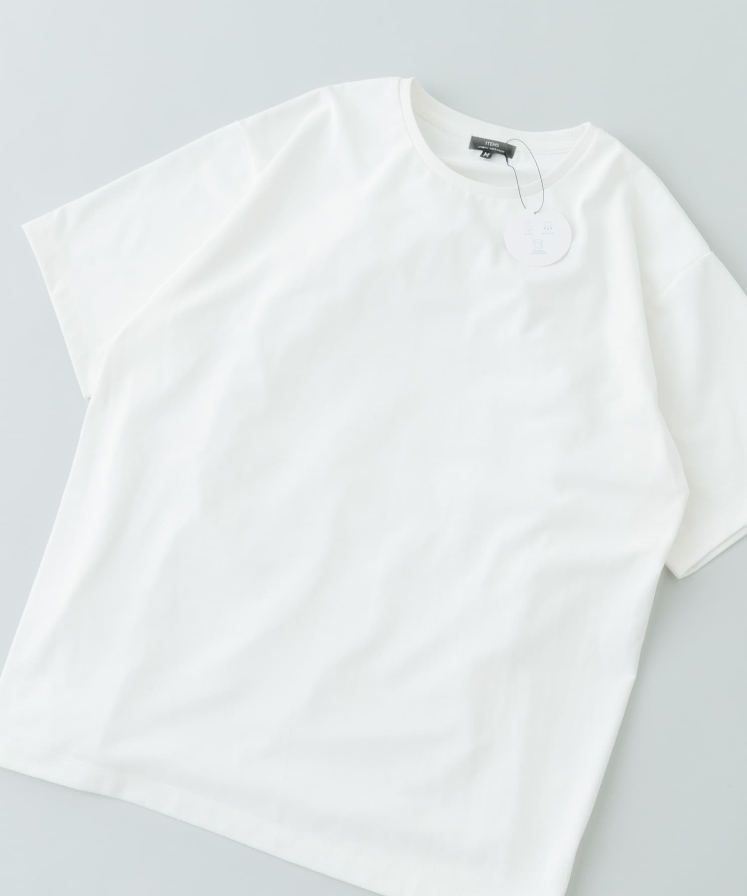『UVカット』汗染み防止×吸水速乾Tシャツ WHT M