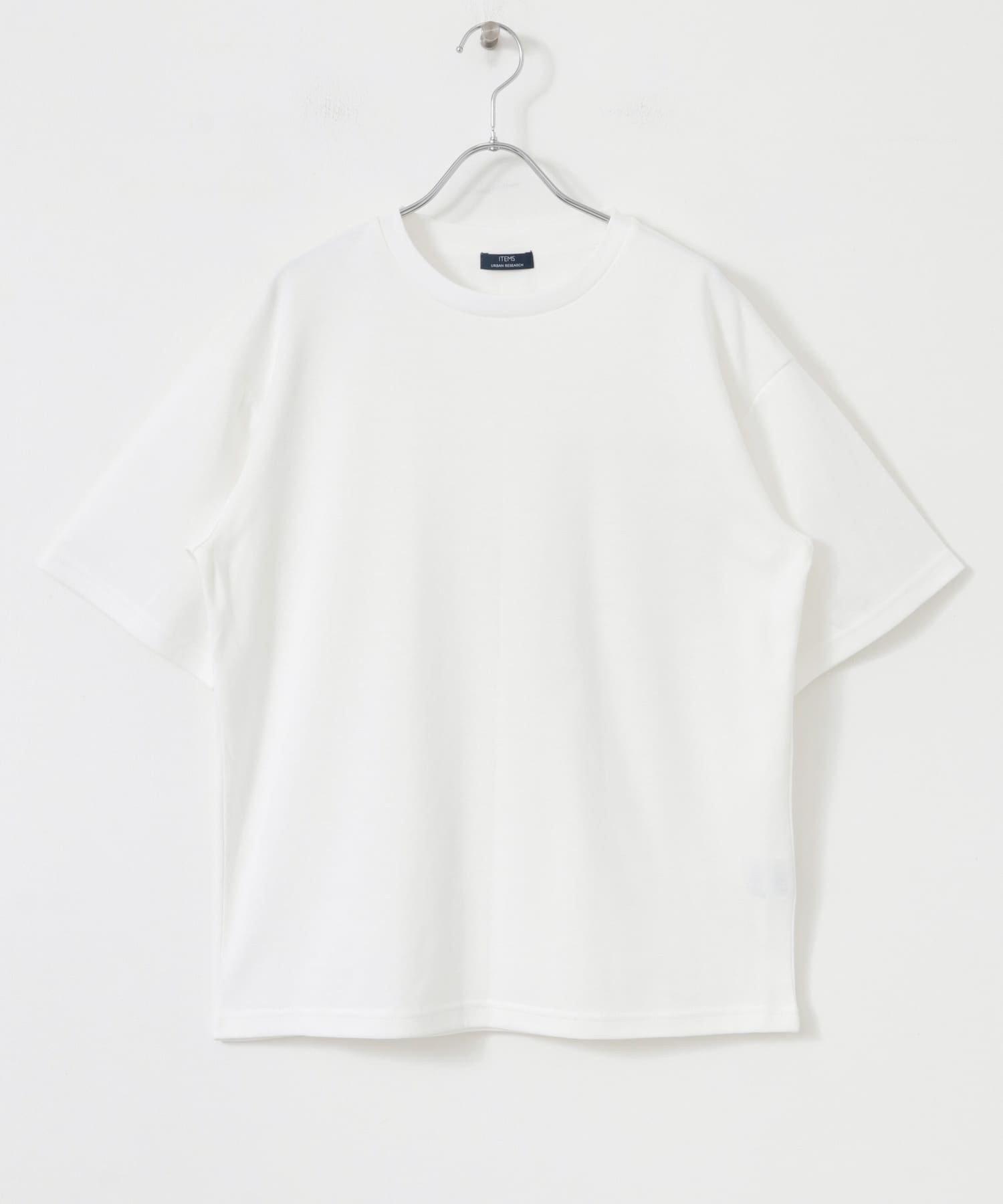 ジャガード5分袖カーディガン+ポンチTシャツセット BEG M