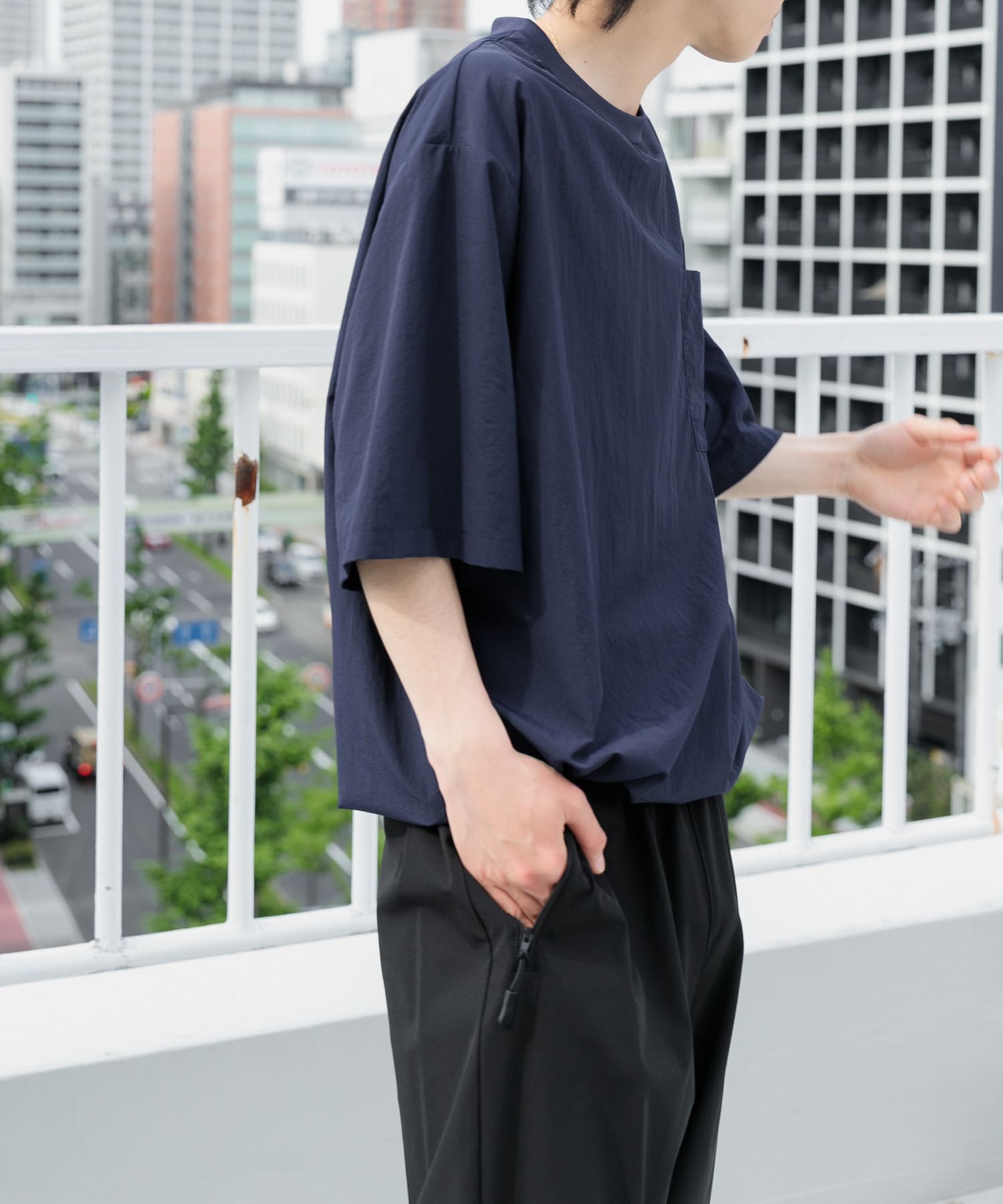 身長：175cm サイズ：L
