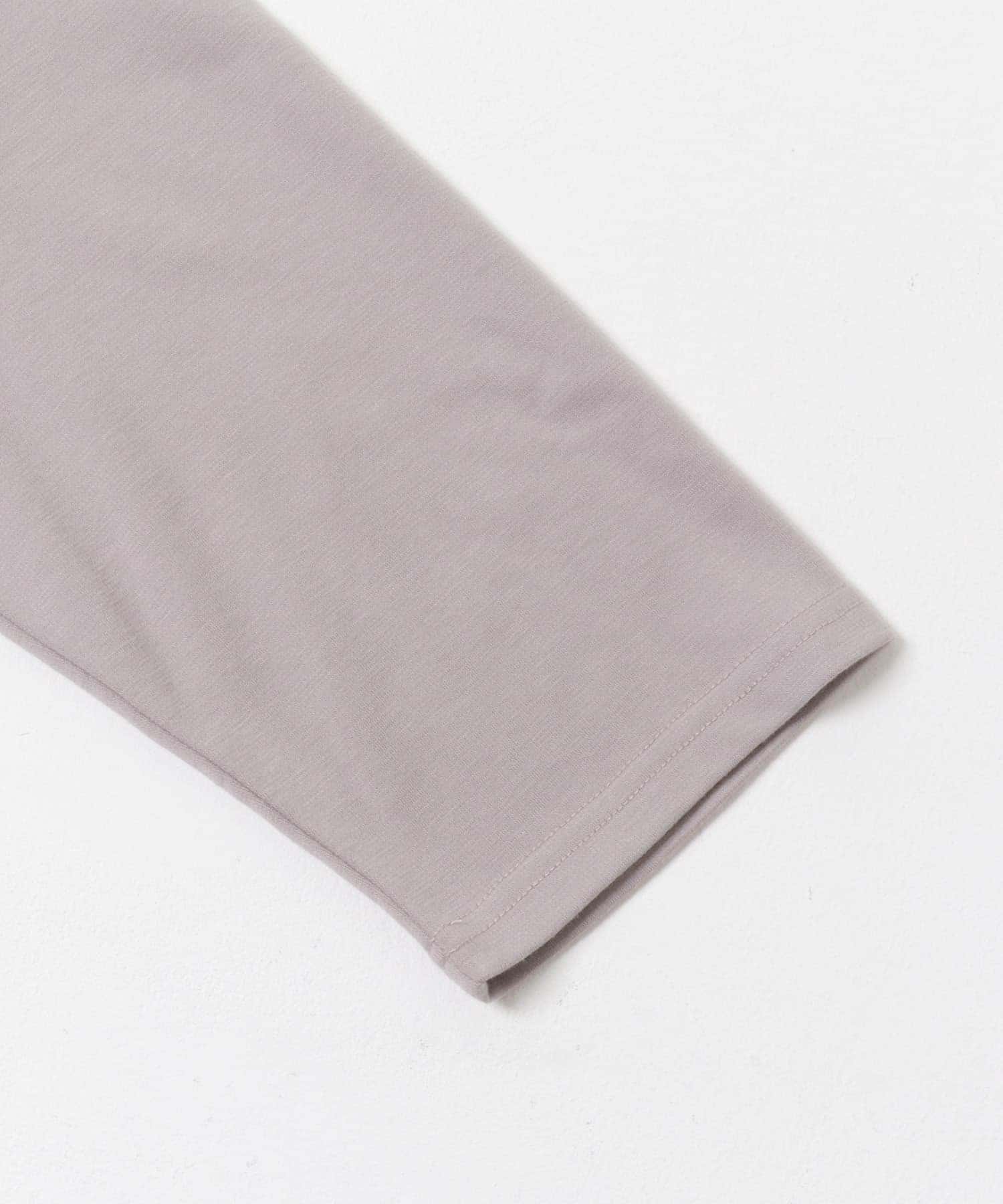 接触冷感ポンチ7分袖Tops GREIGE M