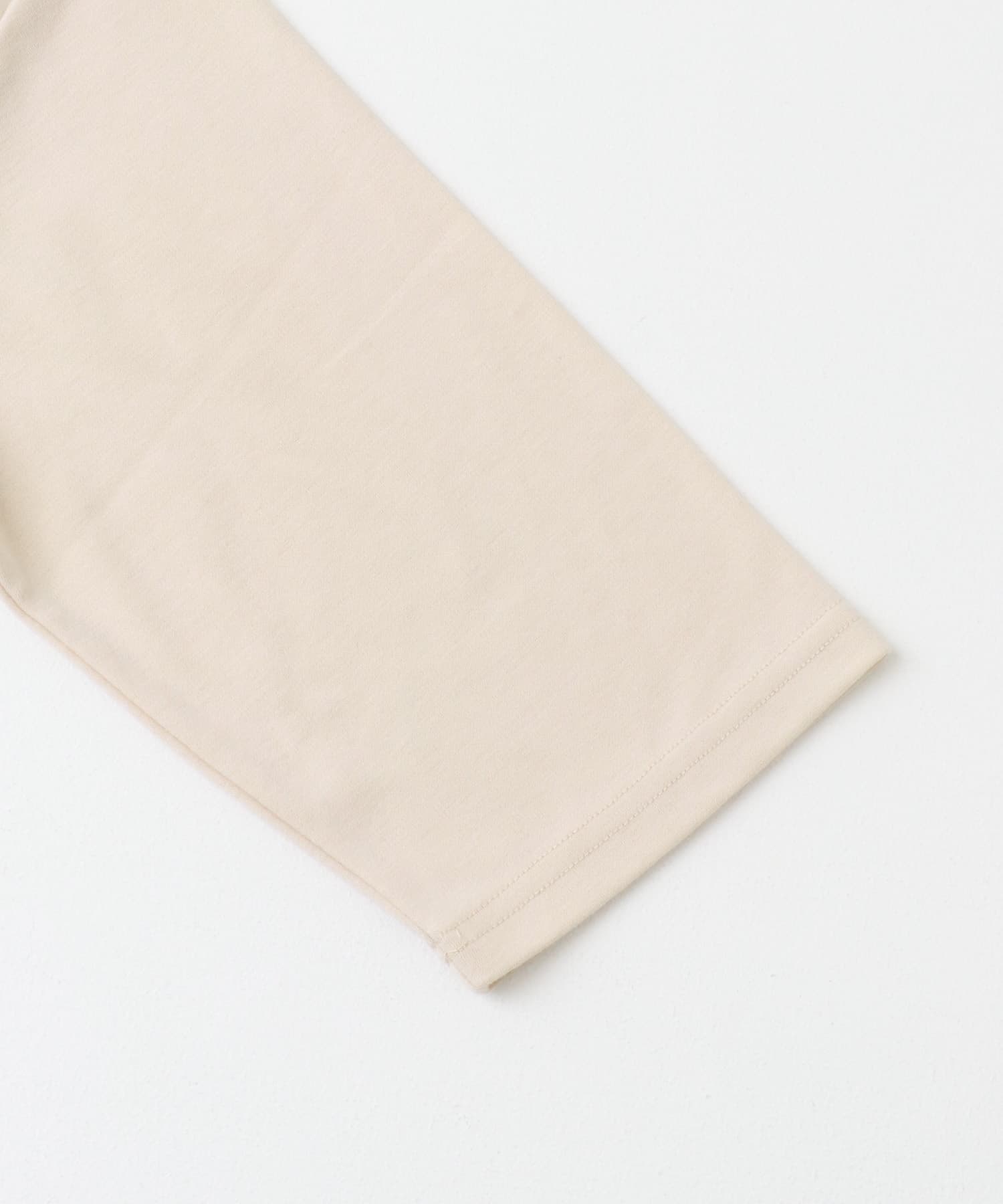 接触冷感ポンチ7分袖Tops BEG M