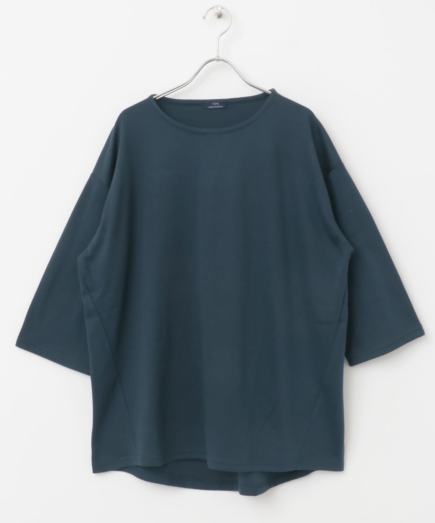 接触冷感ポンチ7分袖Tops BLU M