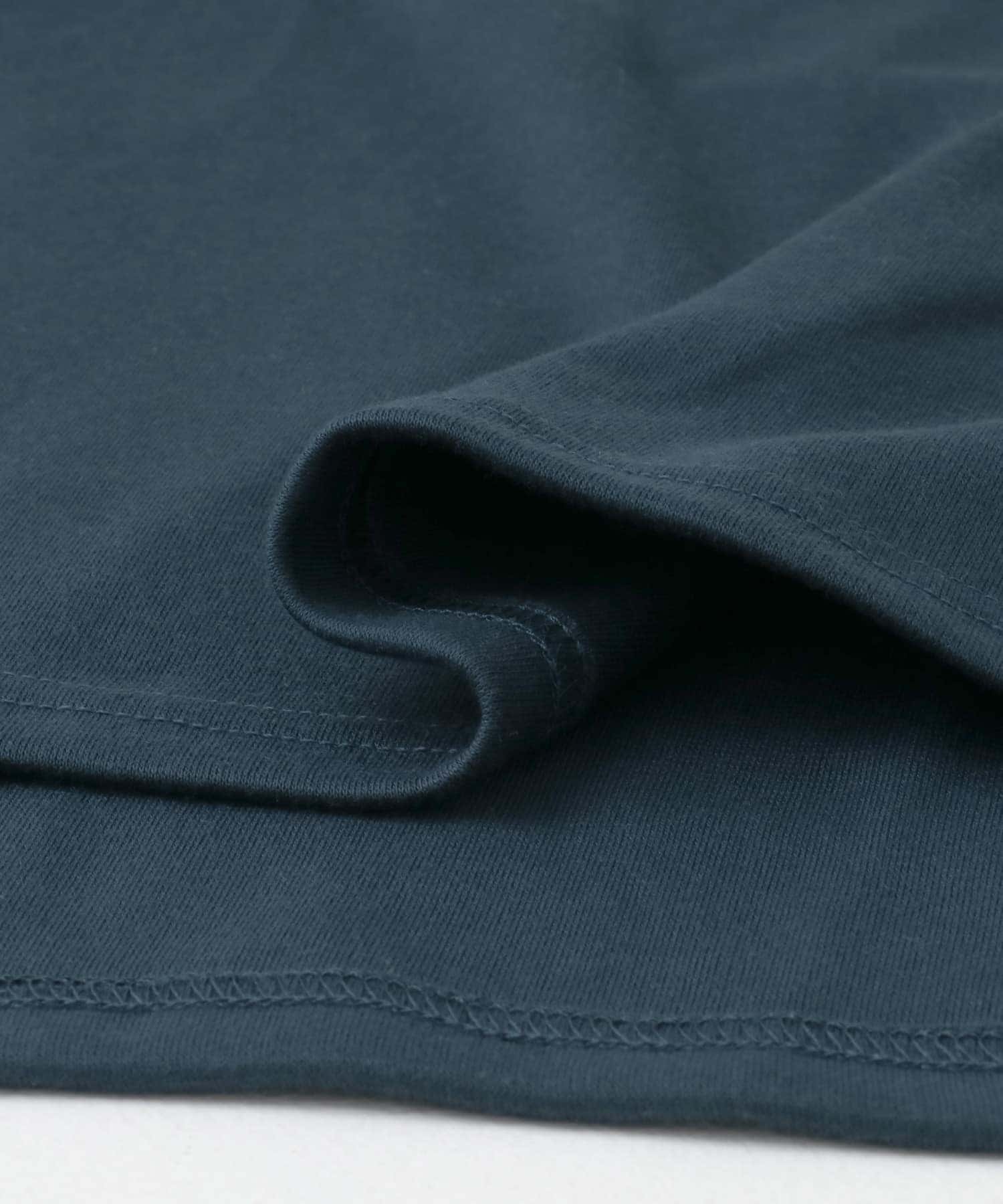 接触冷感ポンチ7分袖Tops BLU M