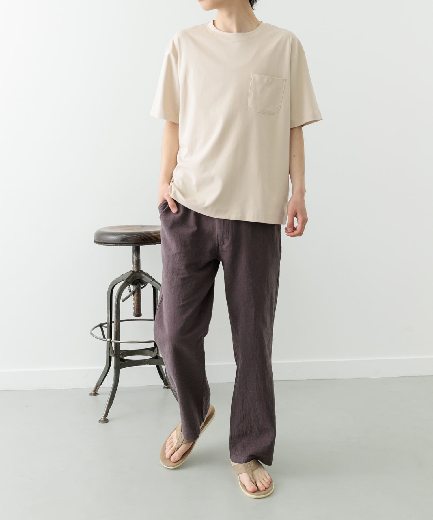 身長：175cm サイズ：L