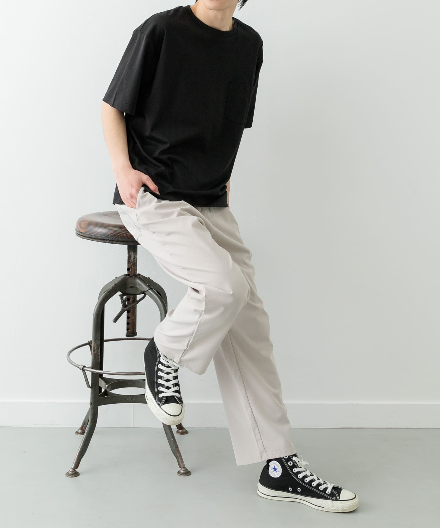 身長：175cm サイズ：L