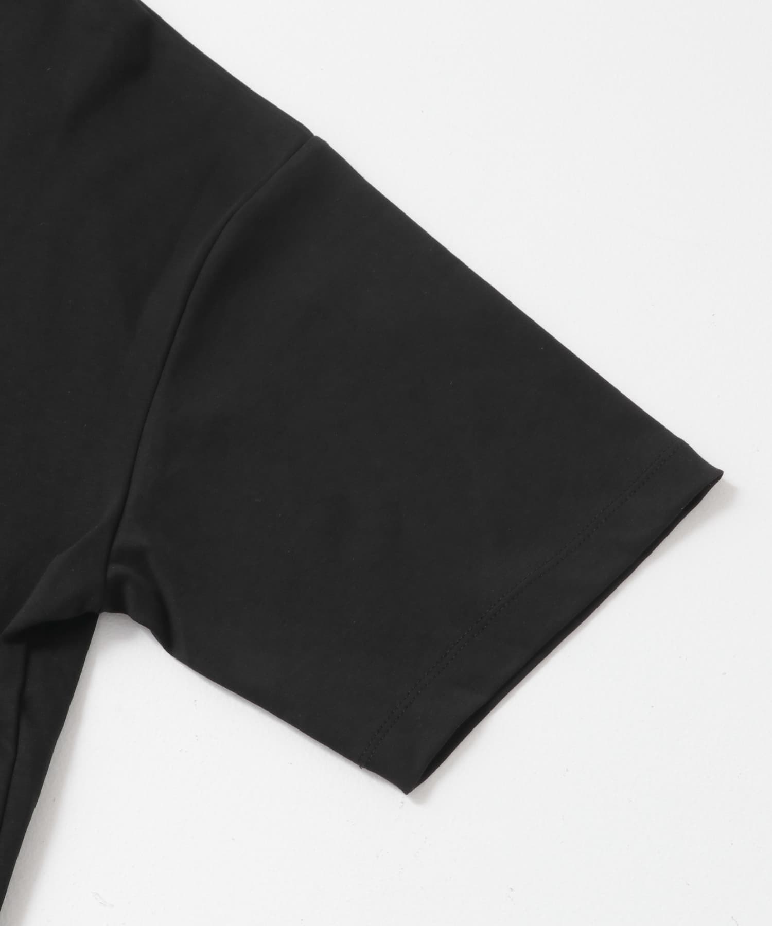 Fine Cotton クルーネックポケットTシャツ BLK S