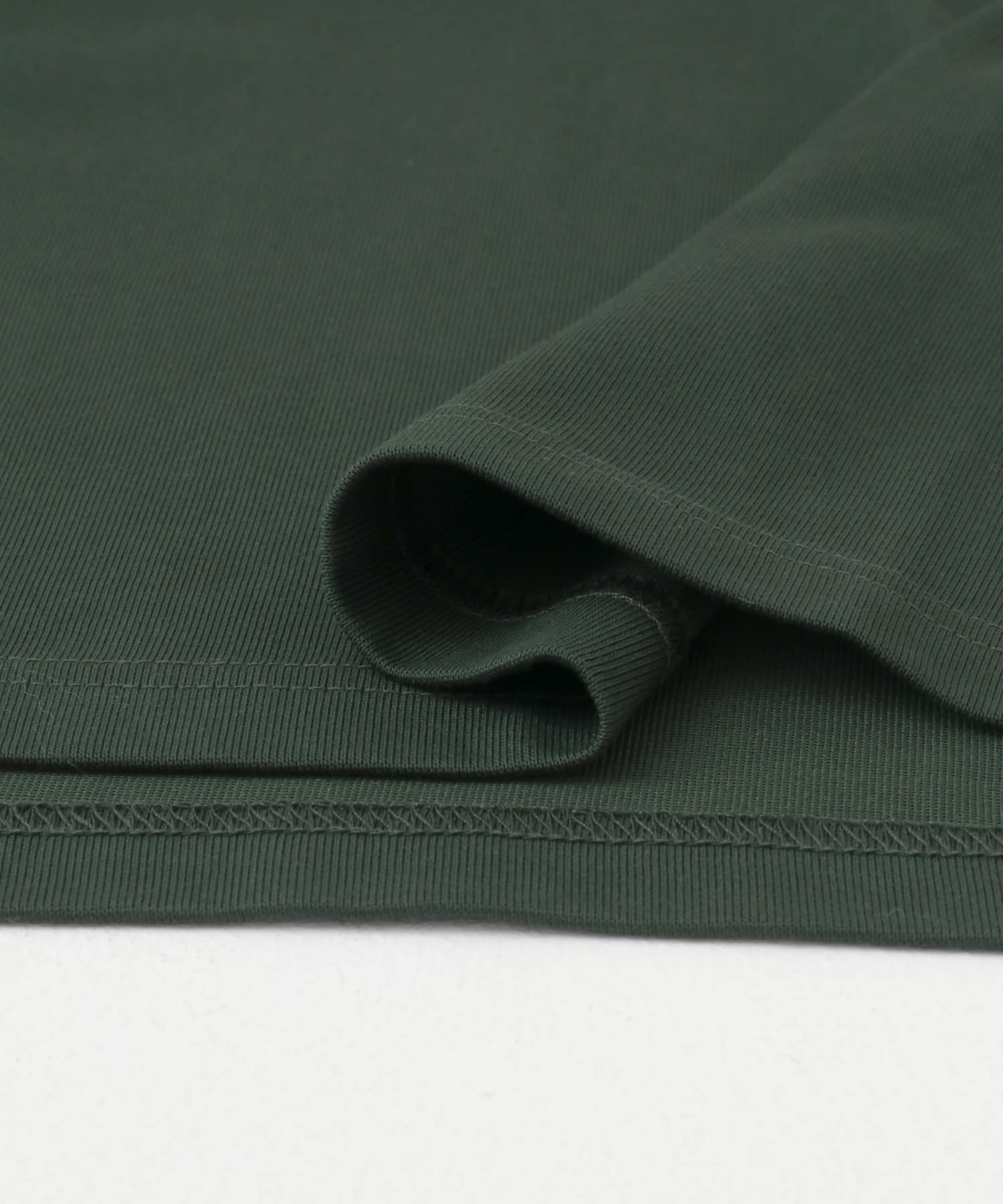 『接触冷感/UVカット』シルケットクルーネックTシャツ GRN S