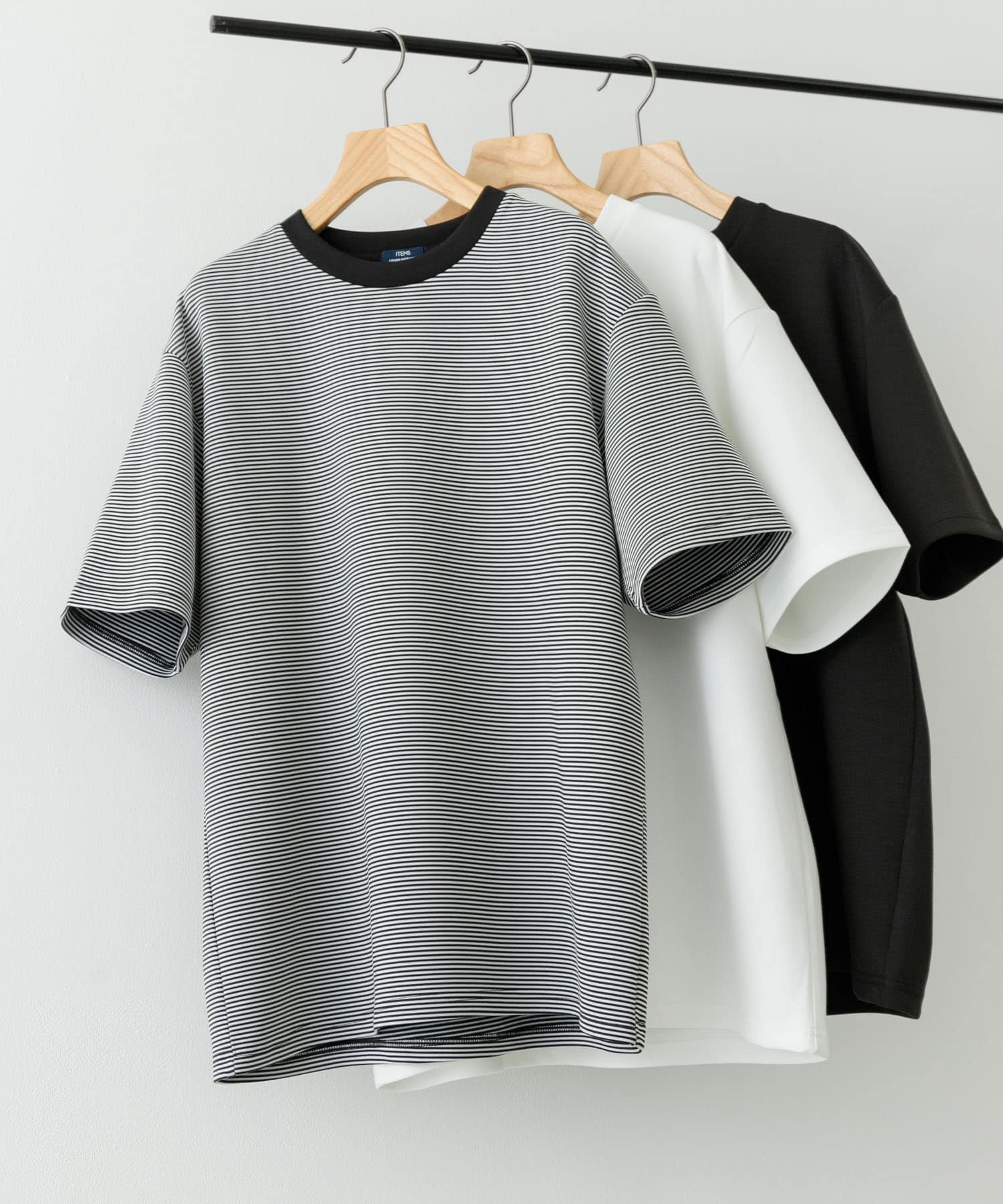 ダンボールショートスリーブカットソー BORDER M