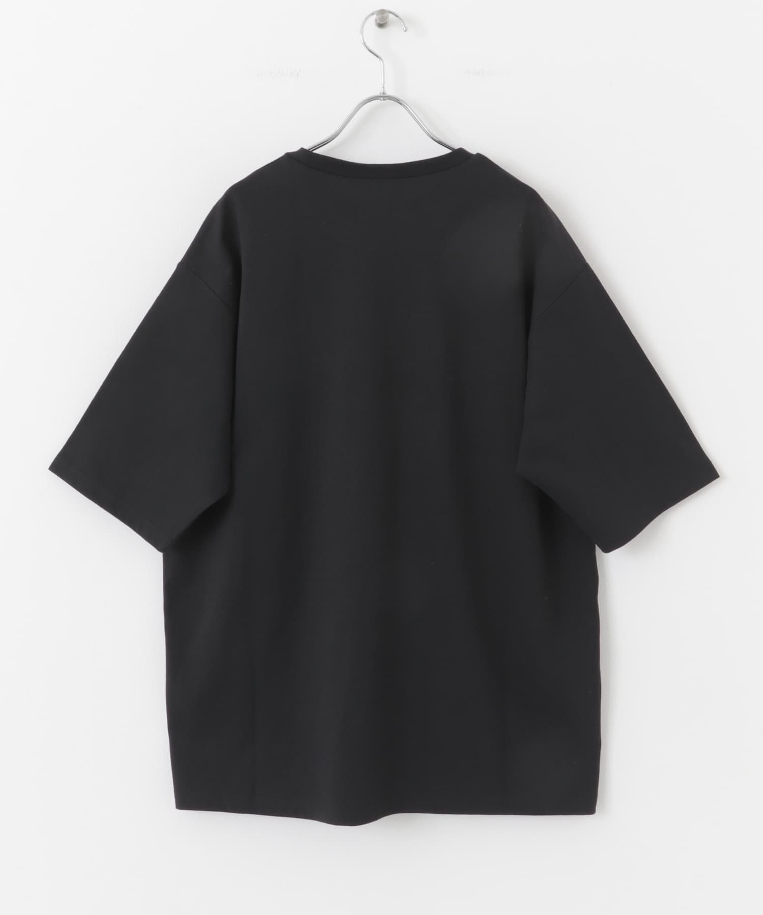 『別注』ワンポイント企業ロゴTシャツ UN/BK M