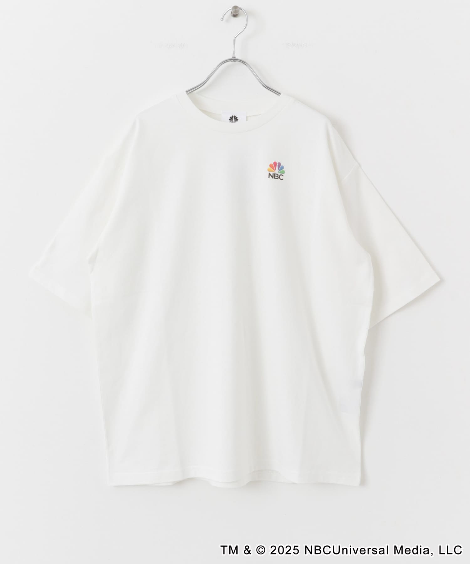 『別注』ワンポイント企業ロゴTシャツ NBC/WH M