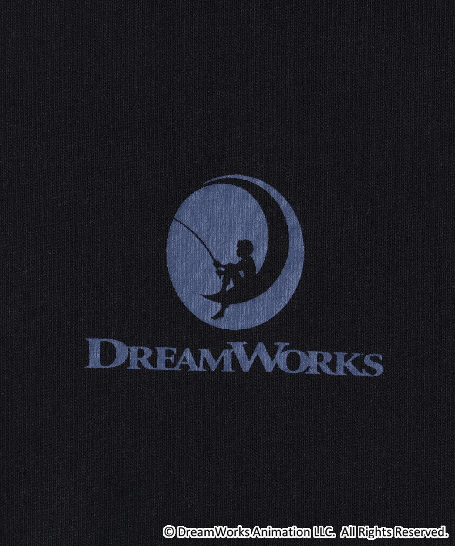 『別注』ワンポイント企業ロゴTシャツ DRW/BK M