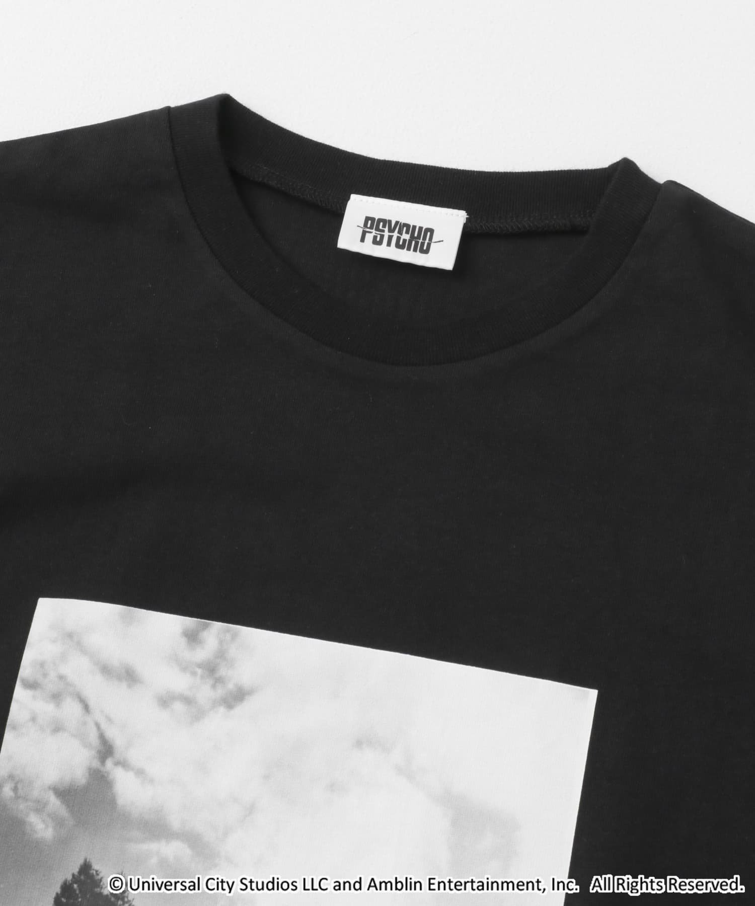 『別注』ホラーMOVIEプリントTシャツ PSY BLK M