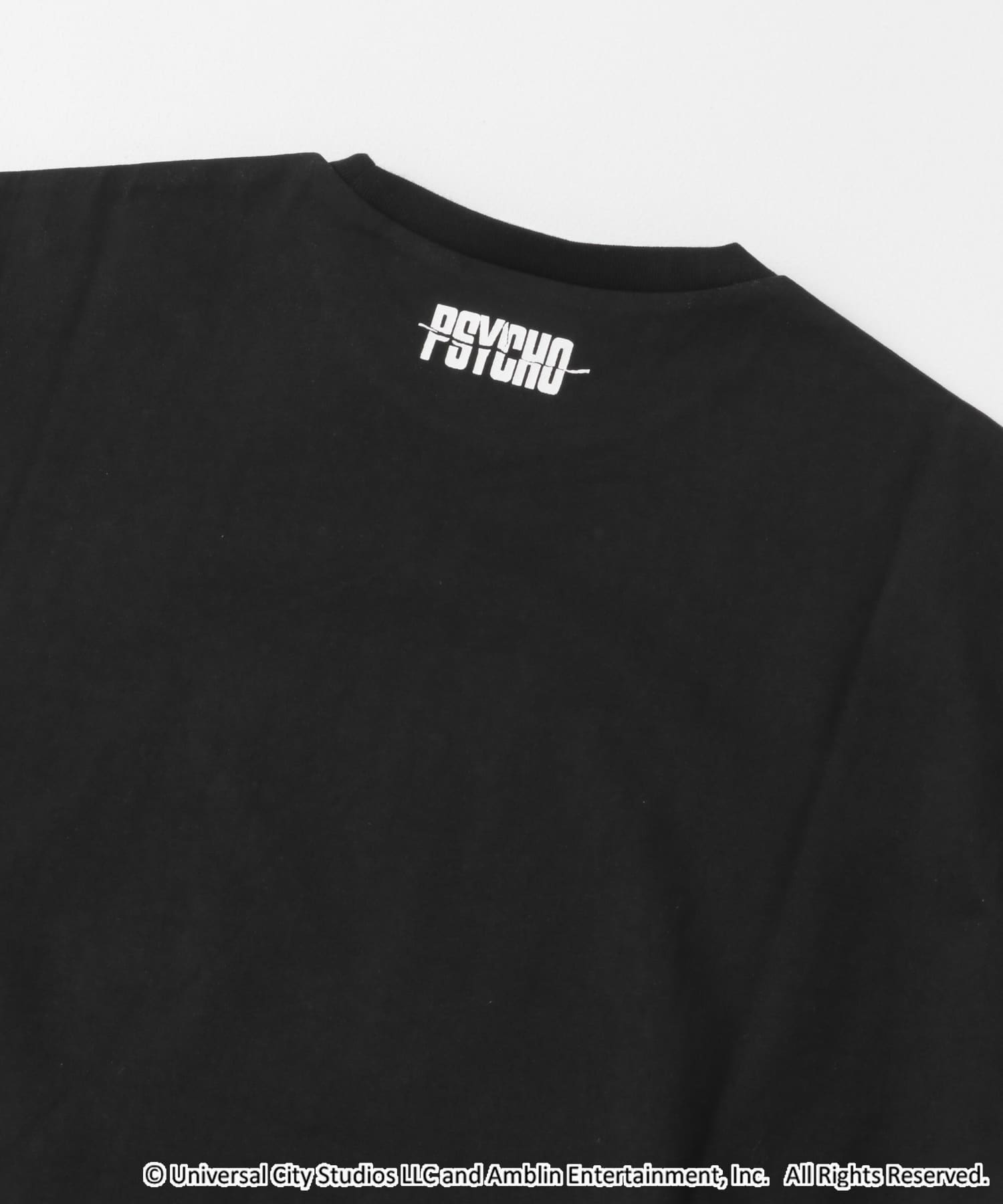 『別注』ホラーMOVIEプリントTシャツ PSY BLK M
