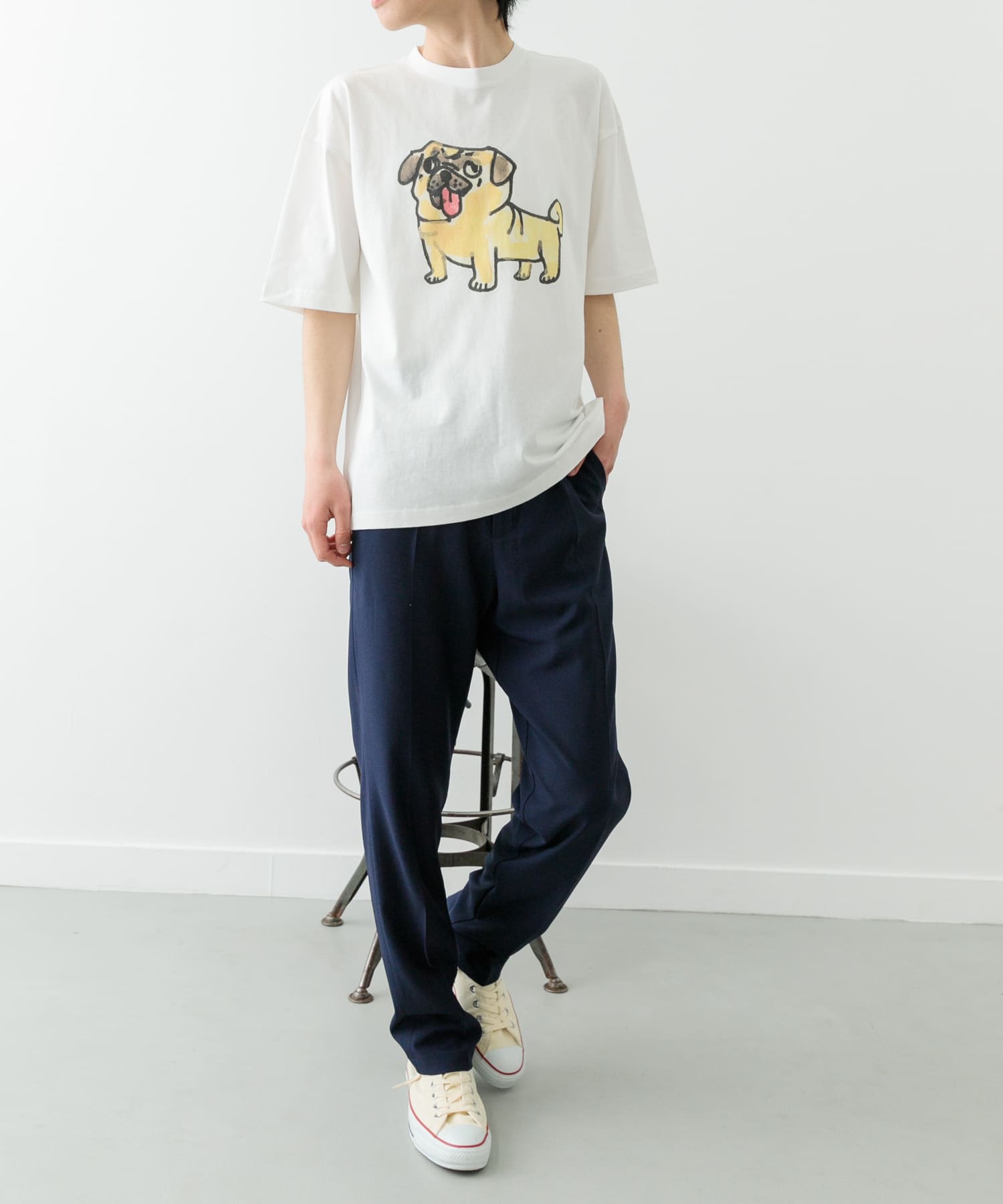 身長：175cm サイズ：L