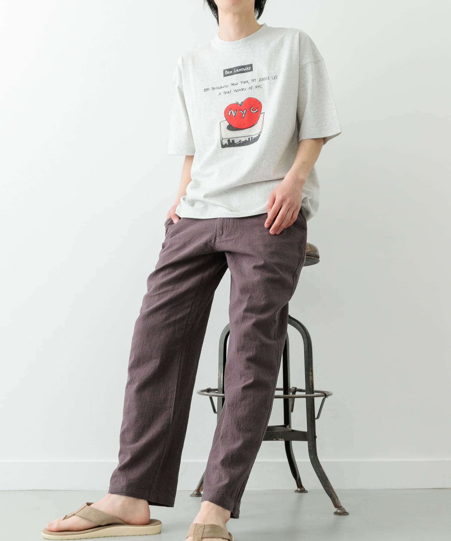 身長：175cm サイズ：L