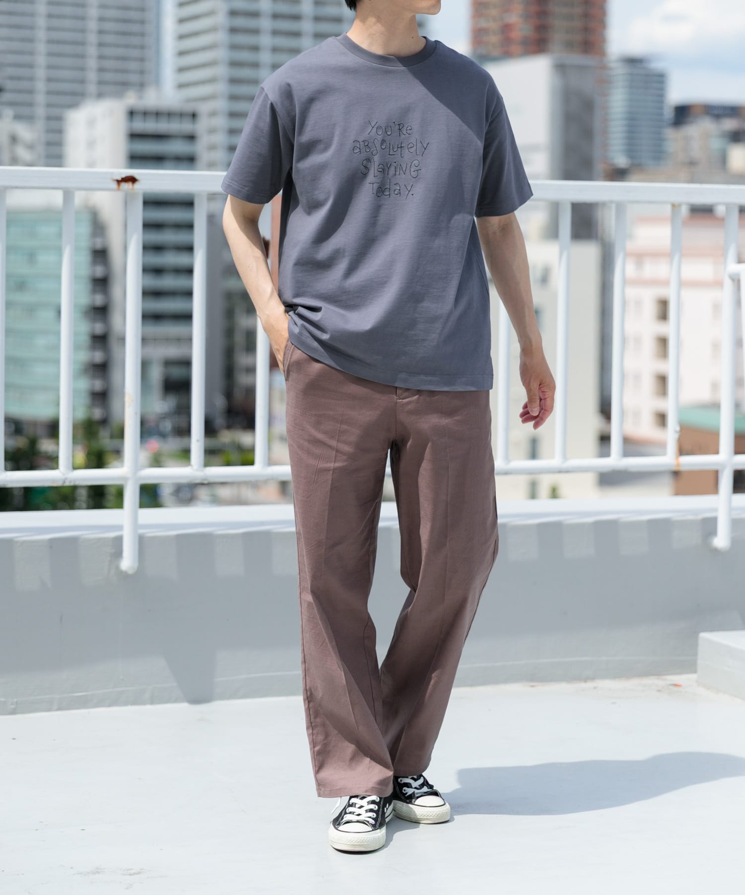 身長：175cm サイズ：L