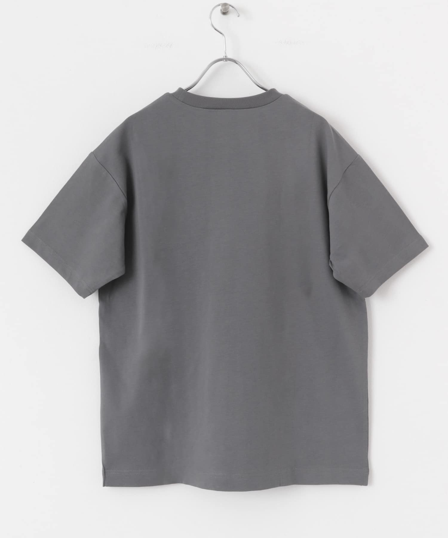 レタード刺繍Tシャツ slaying today CHA M
