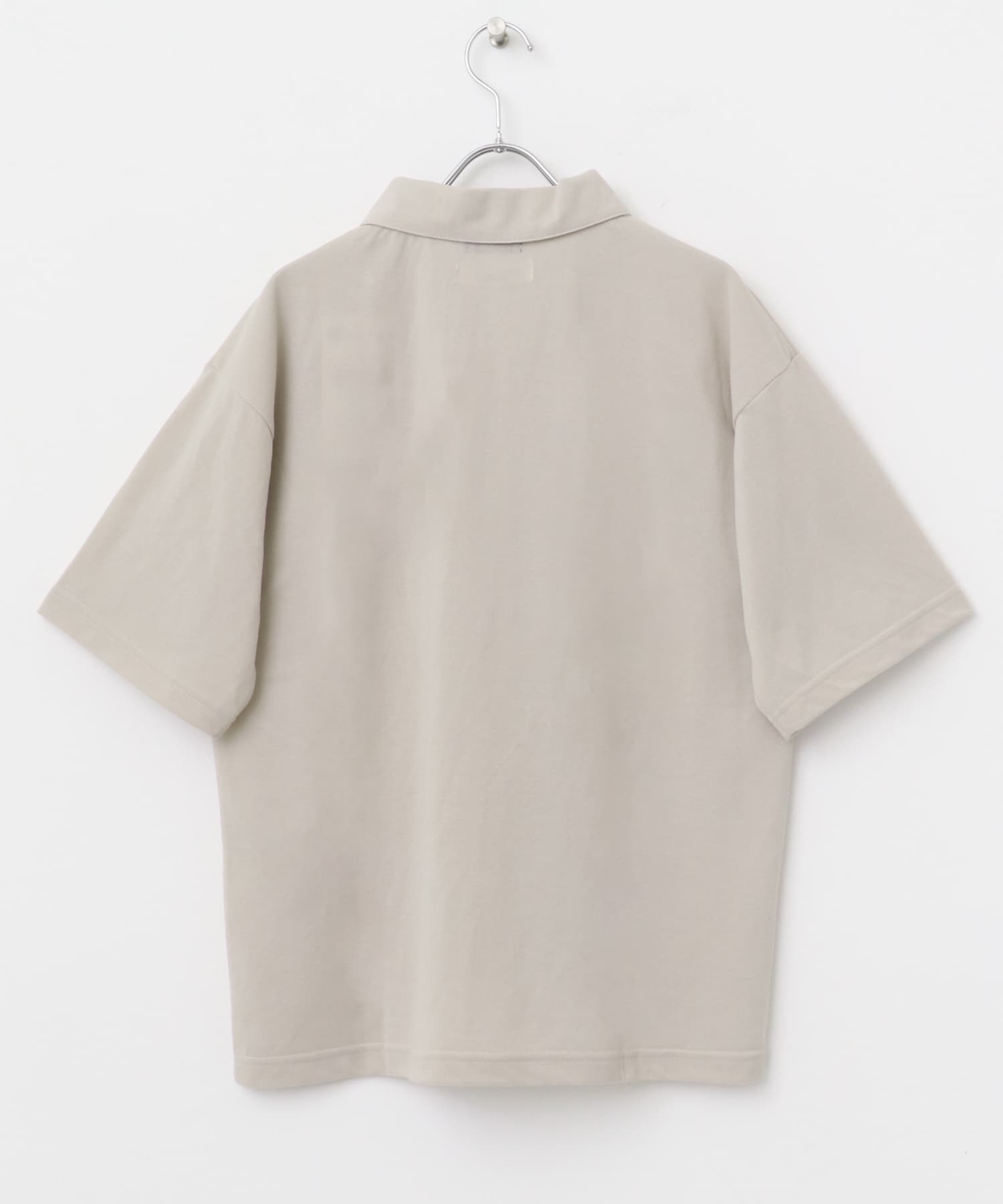 Teddy Bear ワンポイント刺繍ポロシャツ(M WHT): トップス｜URBAN