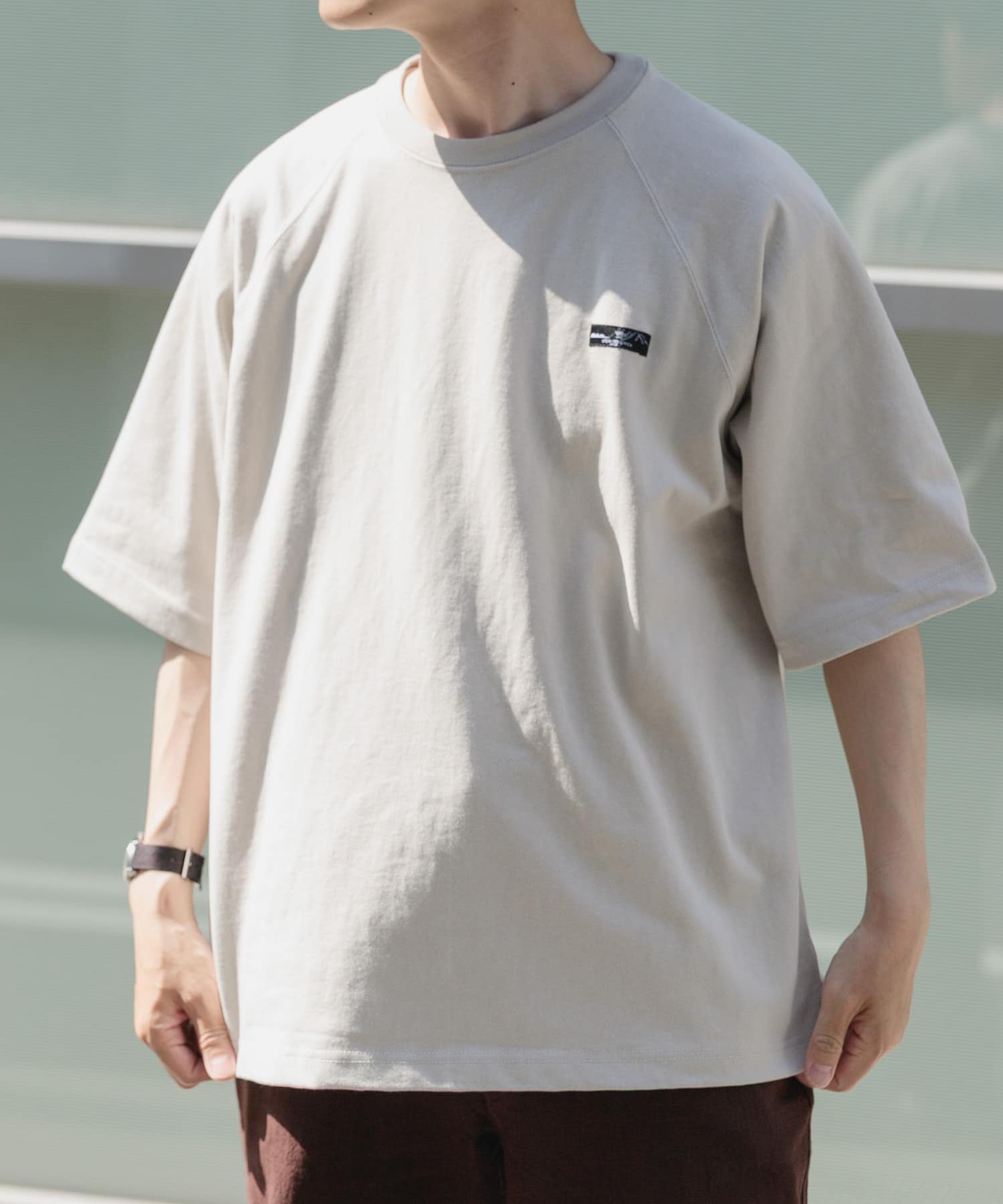 ヘビーウェイト天竺ラグランTシャツ