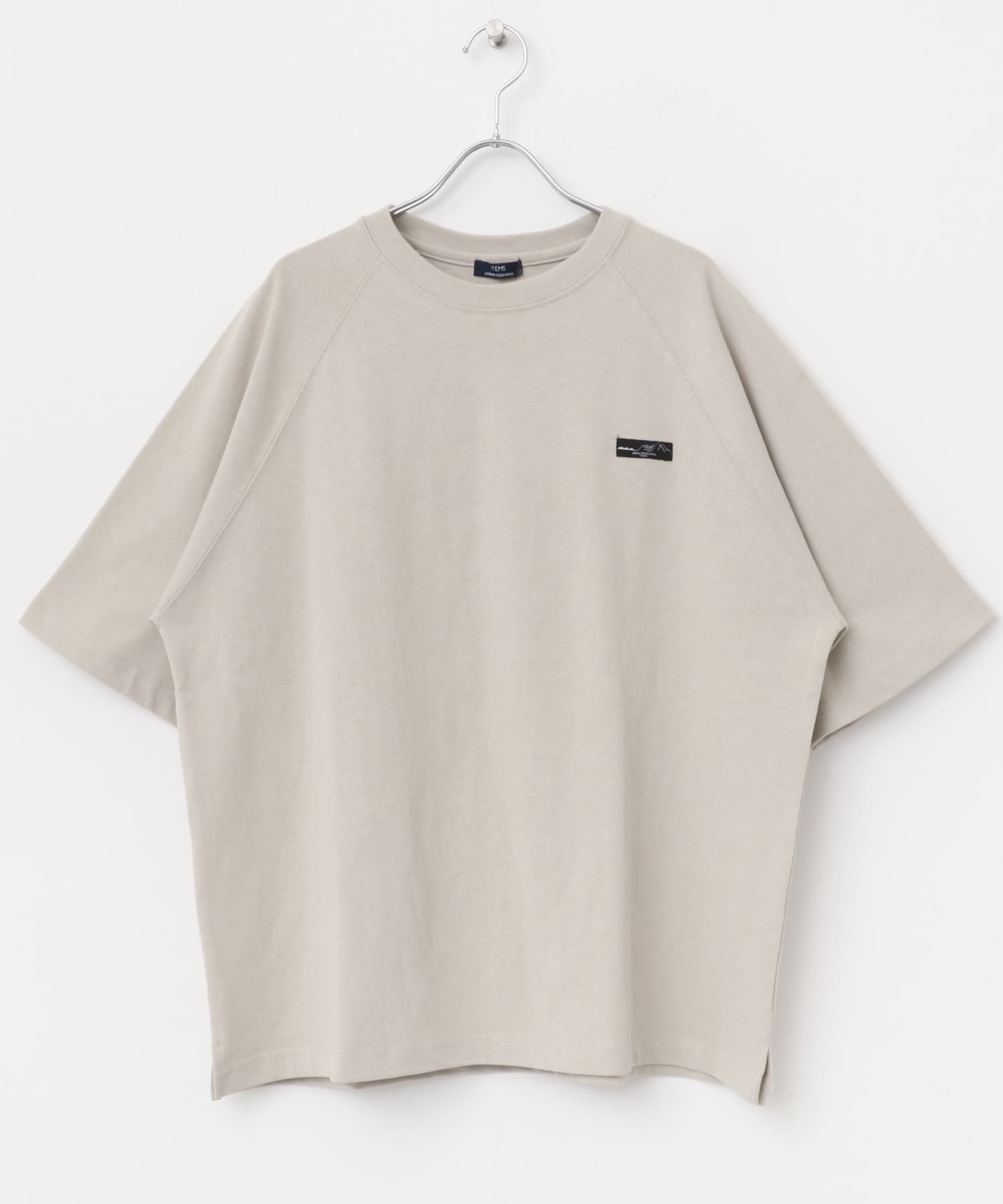 ヘビーウェイト天竺ラグランTシャツ BEG M