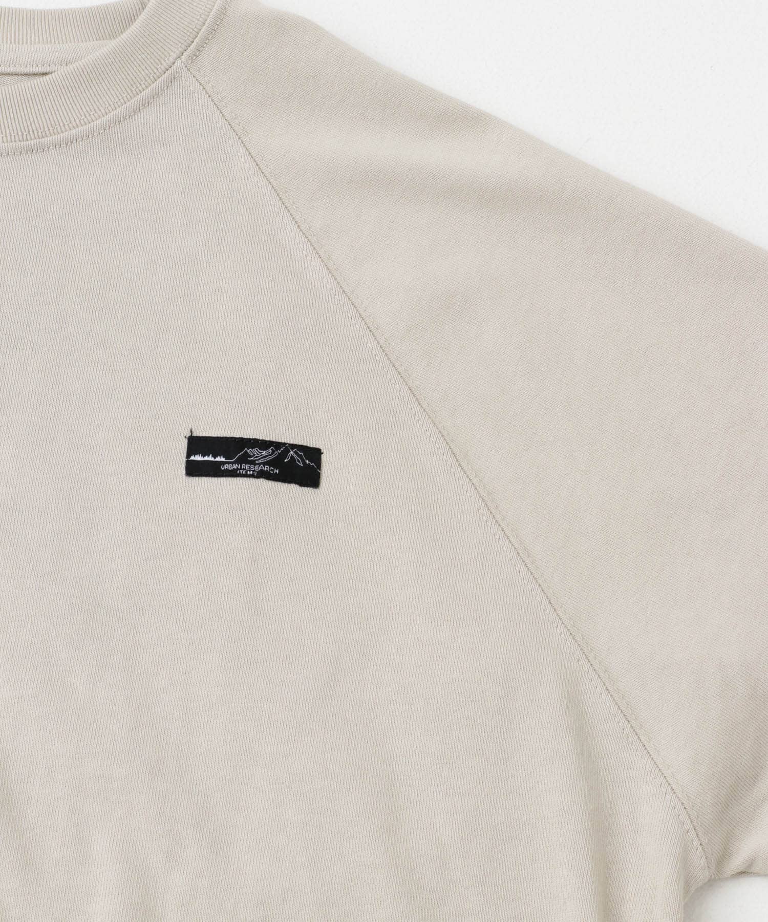 ヘビーウェイト天竺ラグランTシャツ BEG M