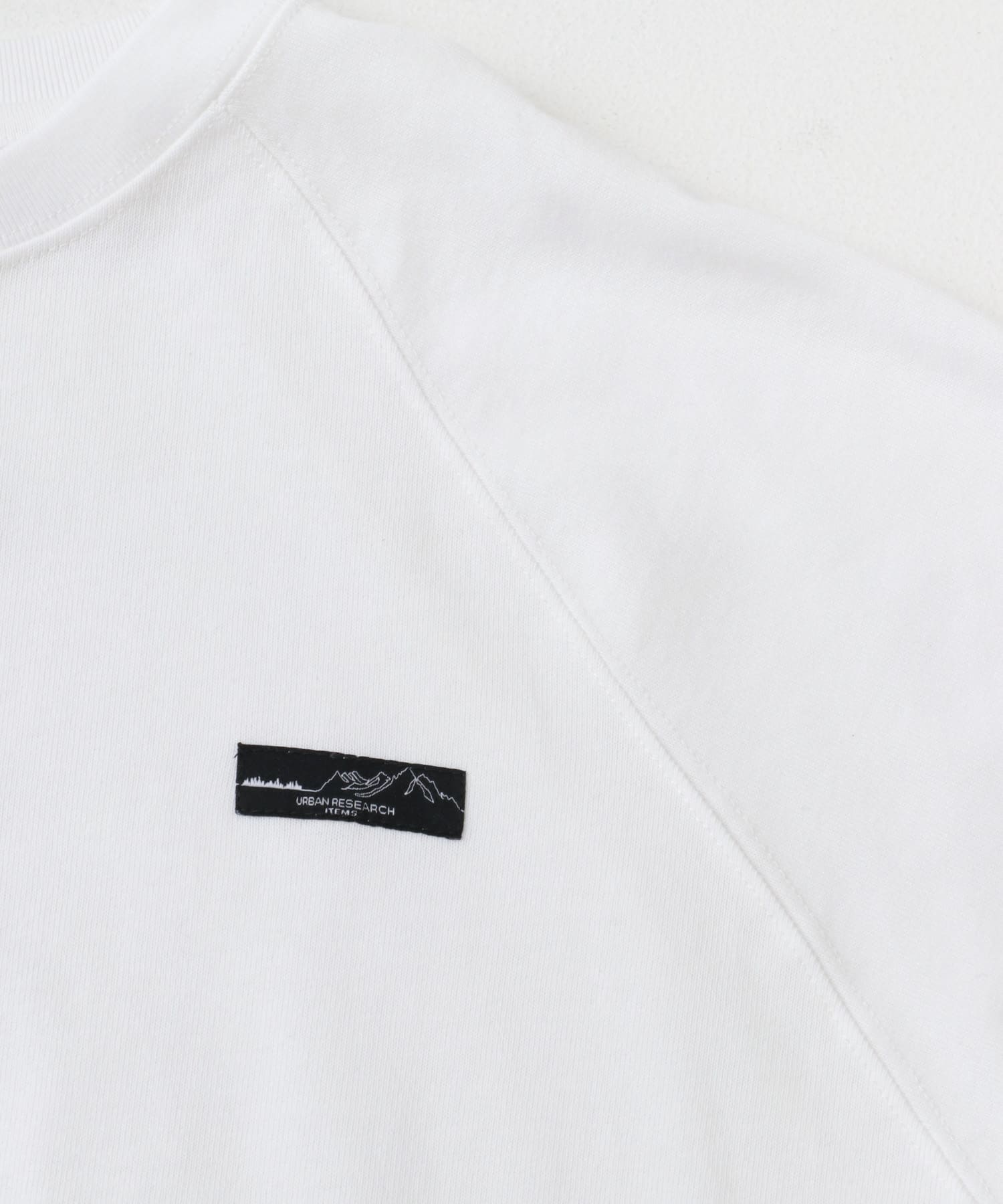 ヘビーウェイト天竺ラグランTシャツ WHT M