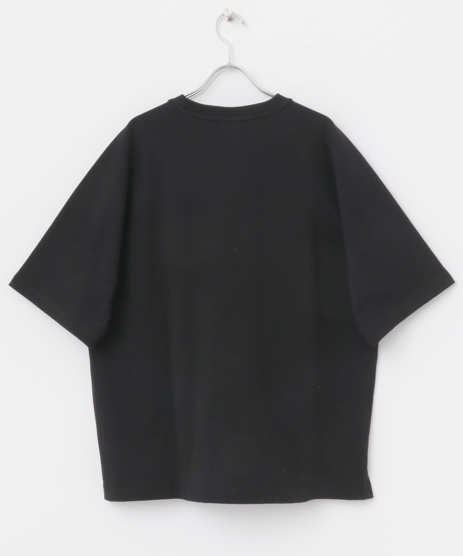 ヘビーウェイト天竺ラグランTシャツ BLK M