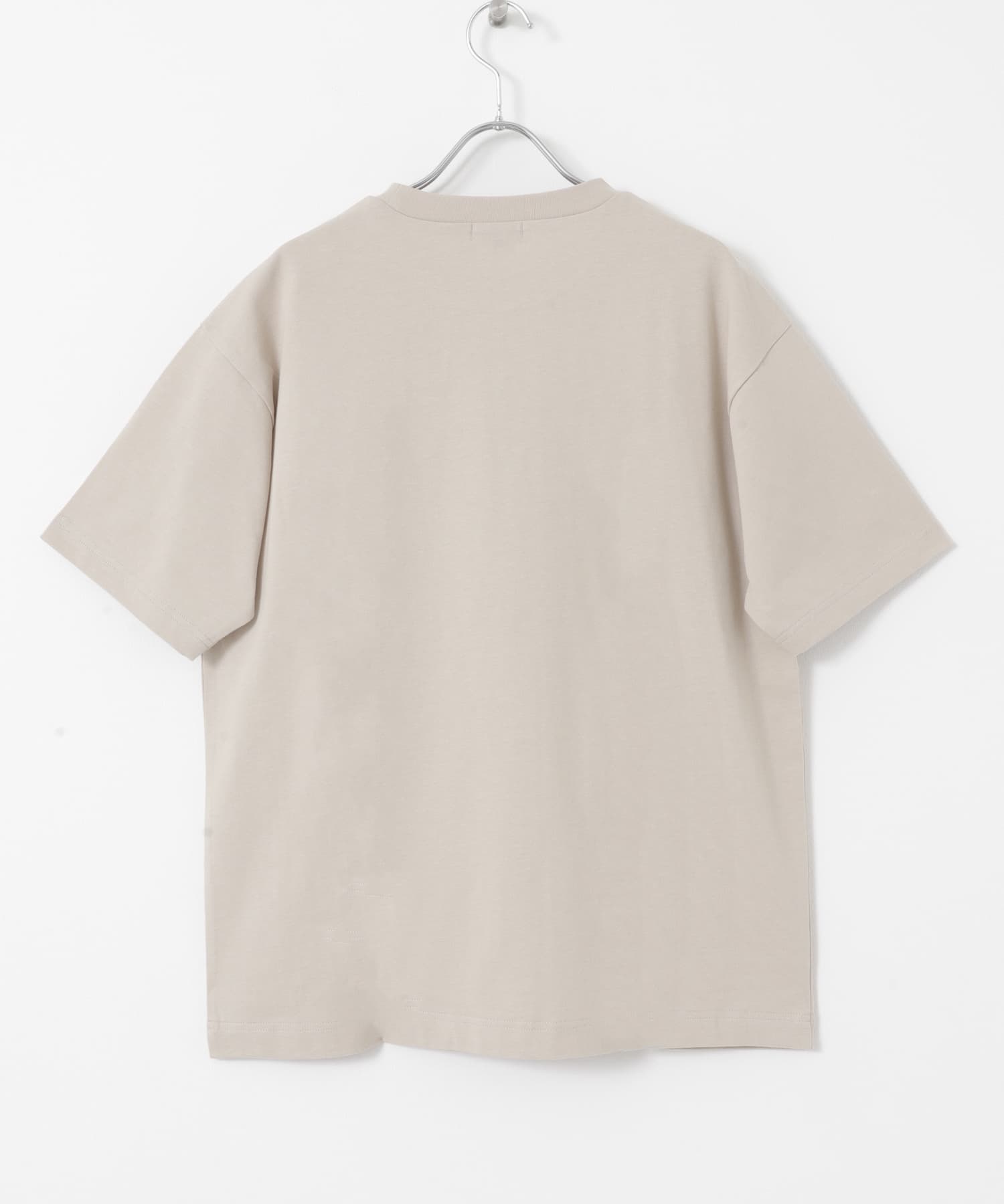 ojisampo 刺繍Tシャツ BEG M