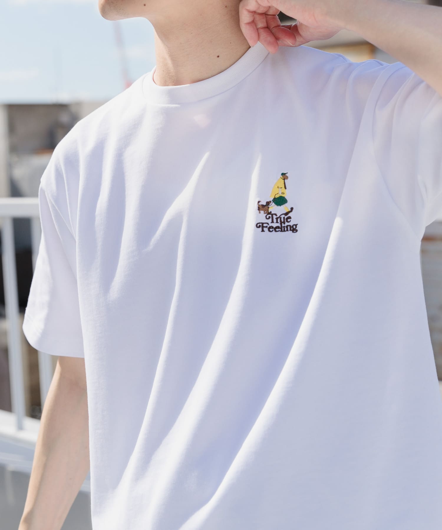 ojisampo 刺繍Tシャツ