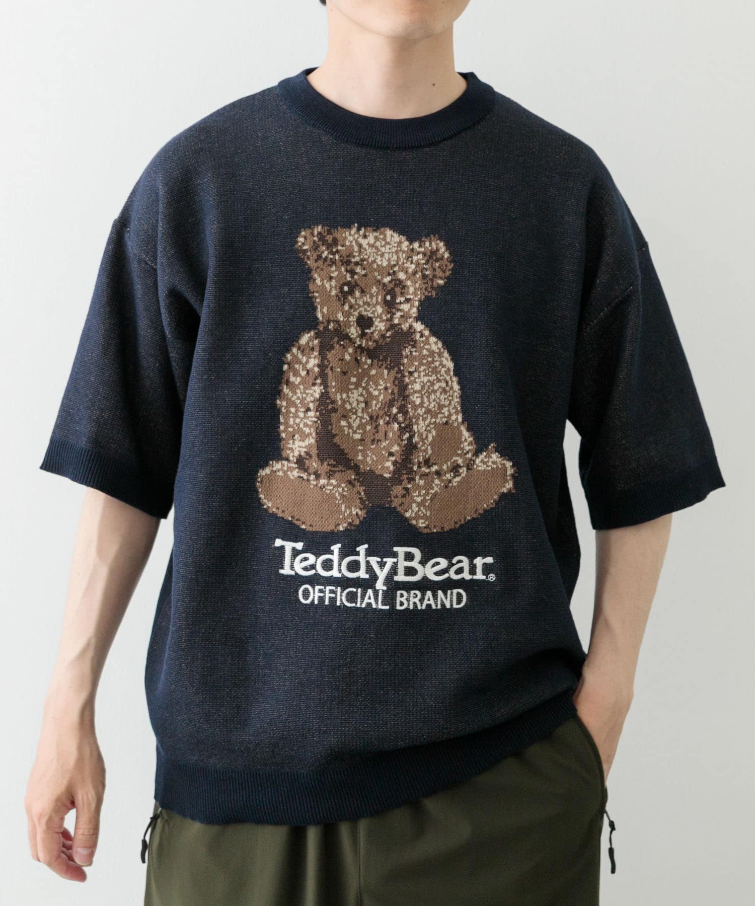 Teddy Bear クルーネックサマーニット