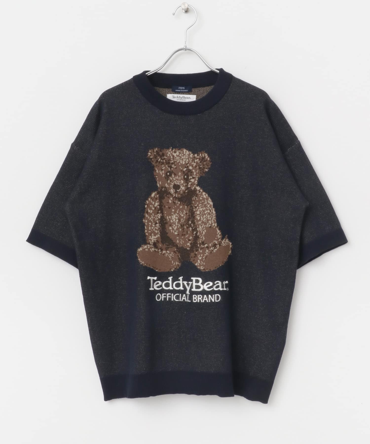 Teddy Bear クルーネックサマーニット NVY M