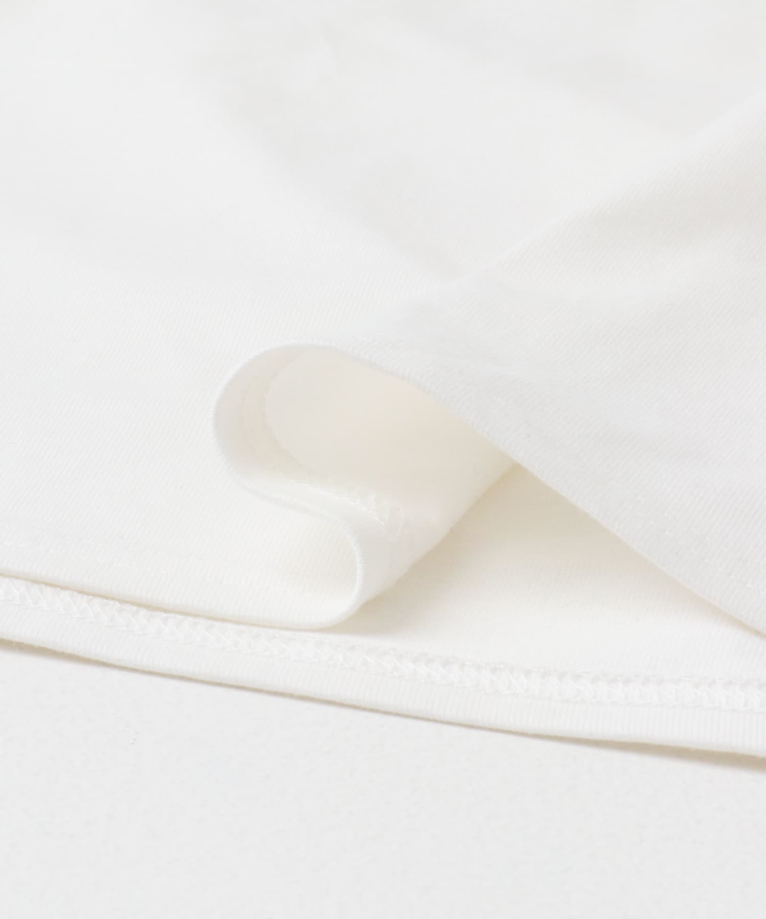 ワッフルニットベスト+Tシャツセット BEG M