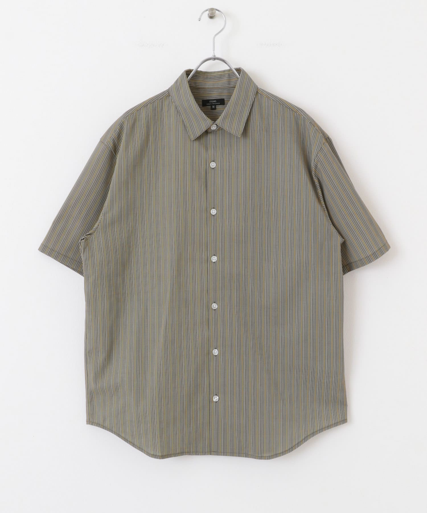 Multi Stripes R.Collar shirts BRN M