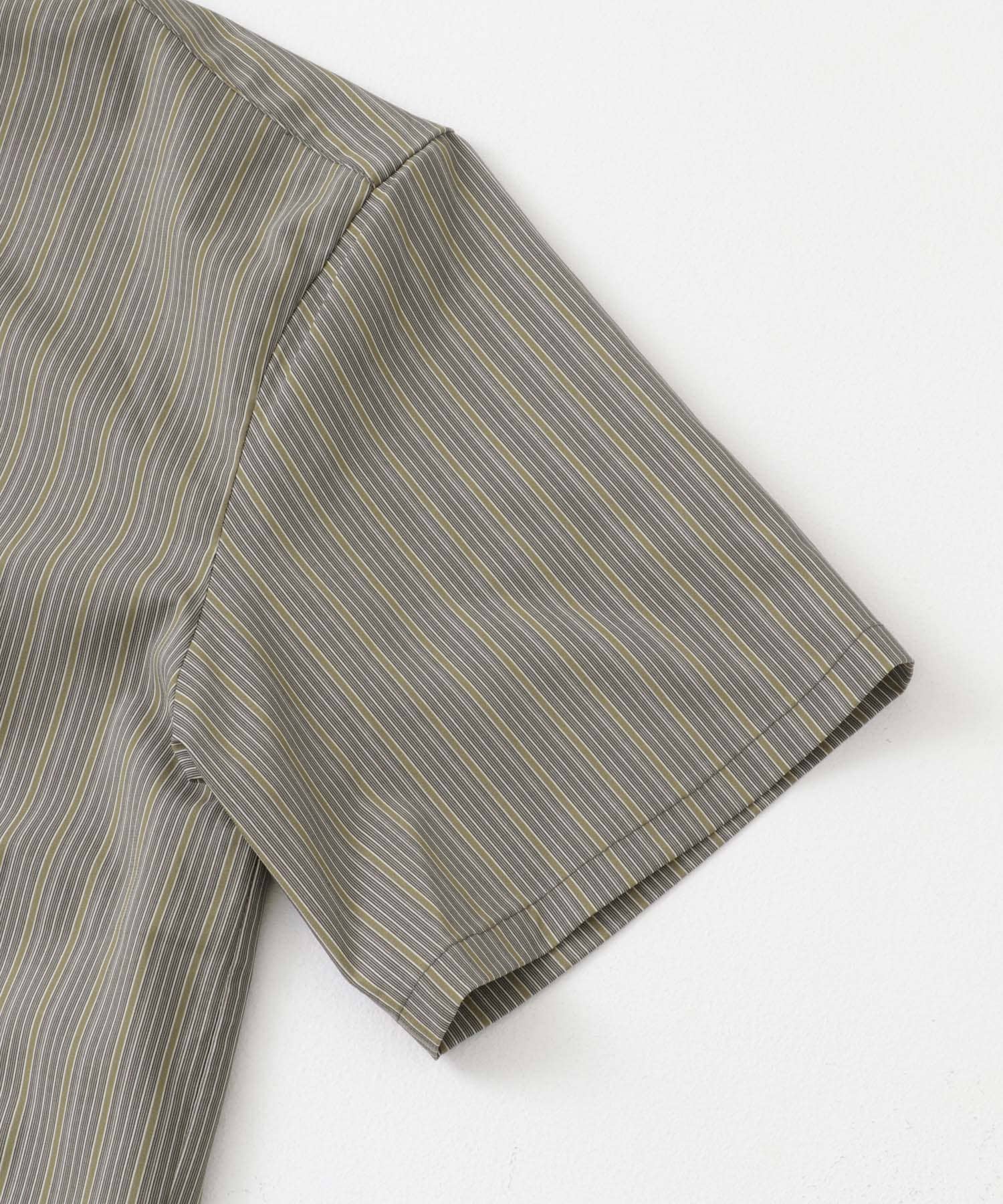 Multi Stripes R.Collar shirts BRN M