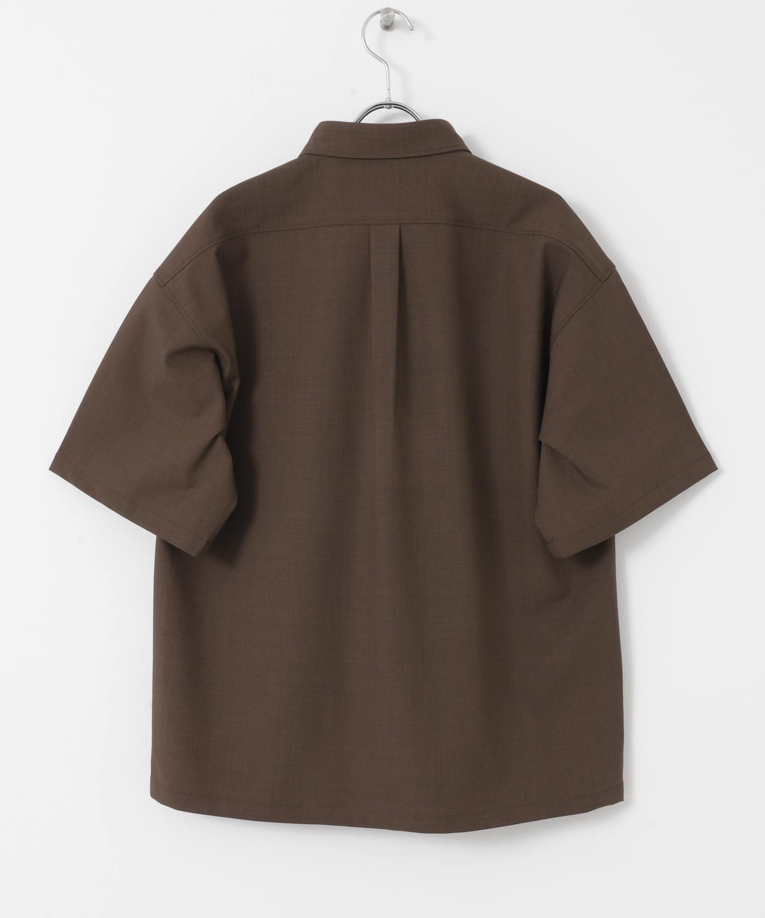 ダブルポケットワークショートスリーブシャツ(M BLK): トップス