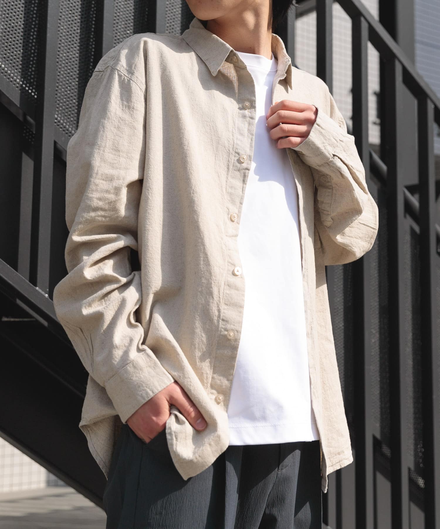 身長：175cm サイズ：L