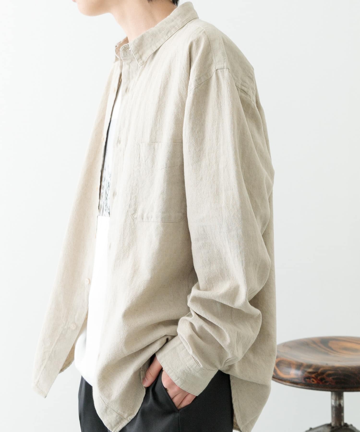 身長：175cm サイズ：L