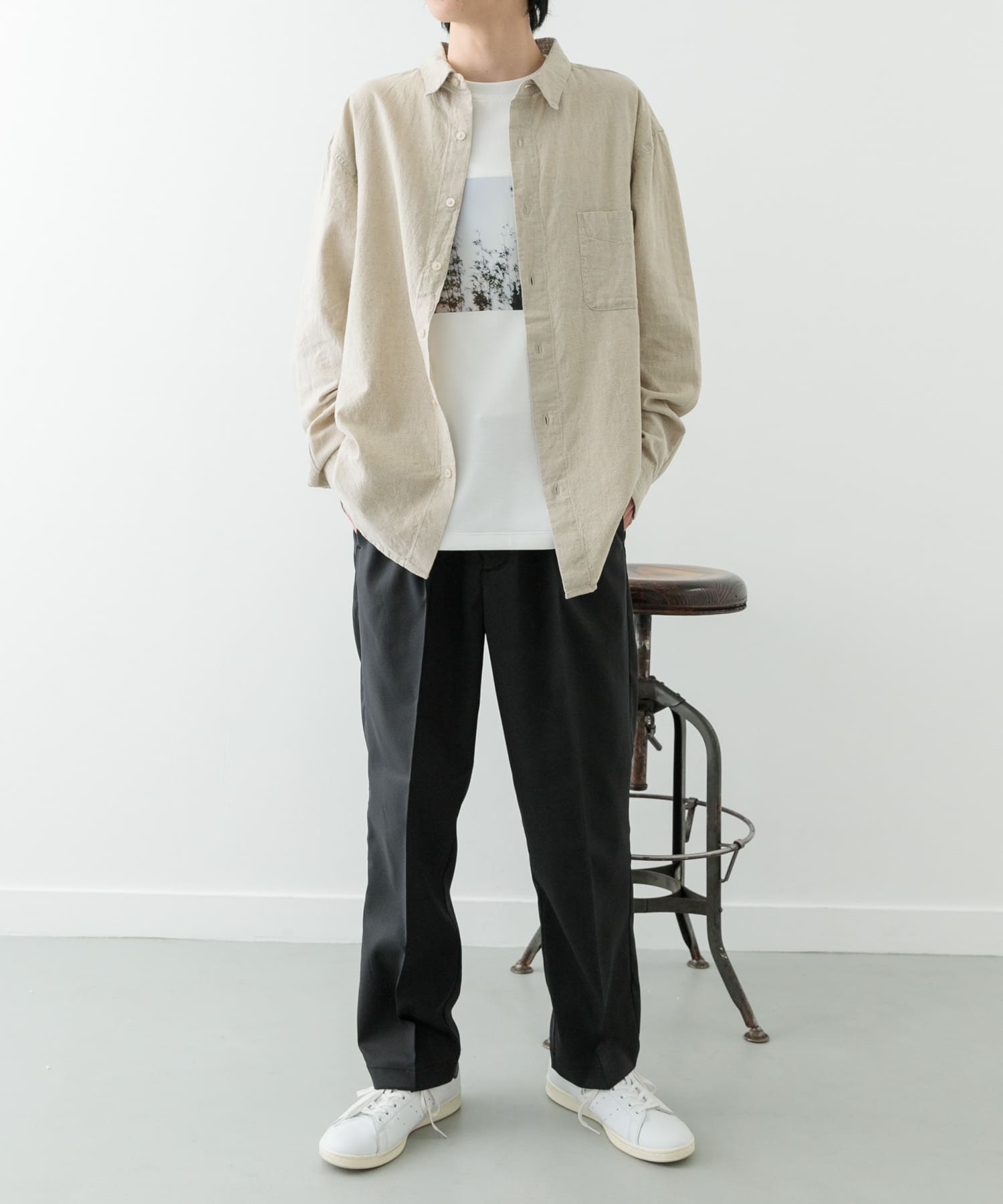 身長：175cm サイズ：L