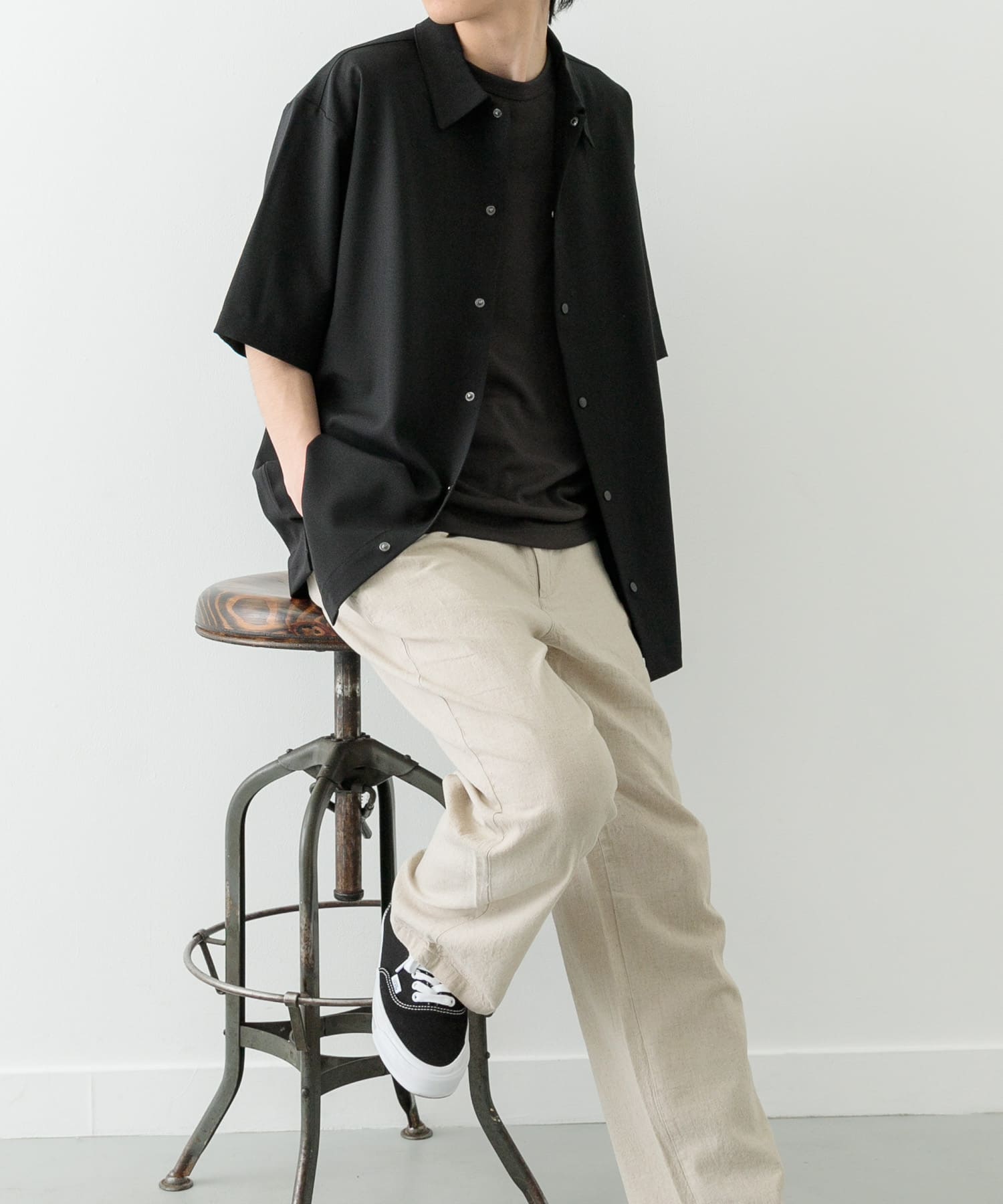身長：175cm サイズ：L