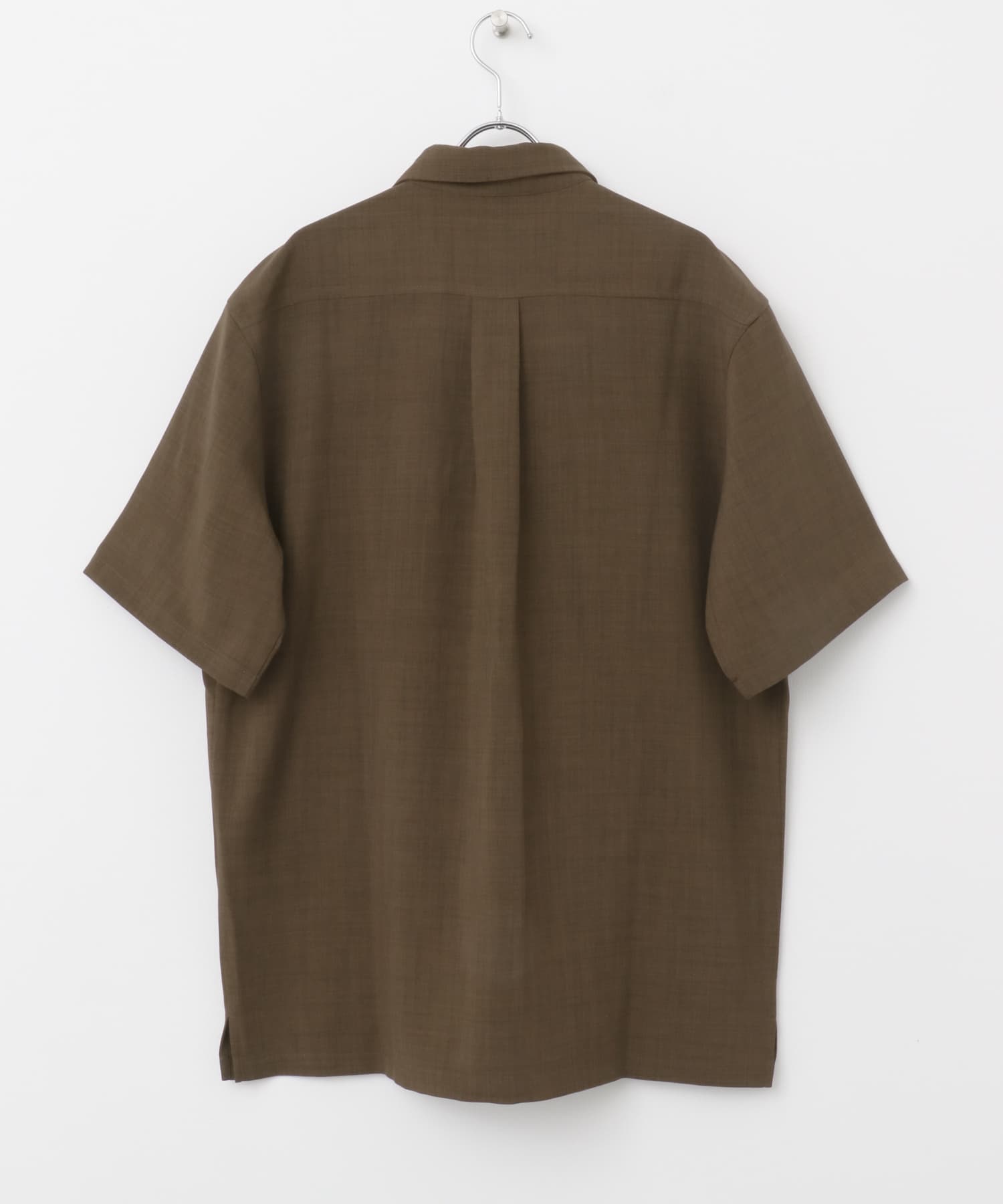 セットアップ ITEMS URBAN RESEARCH ベージュ半袖シャツ L