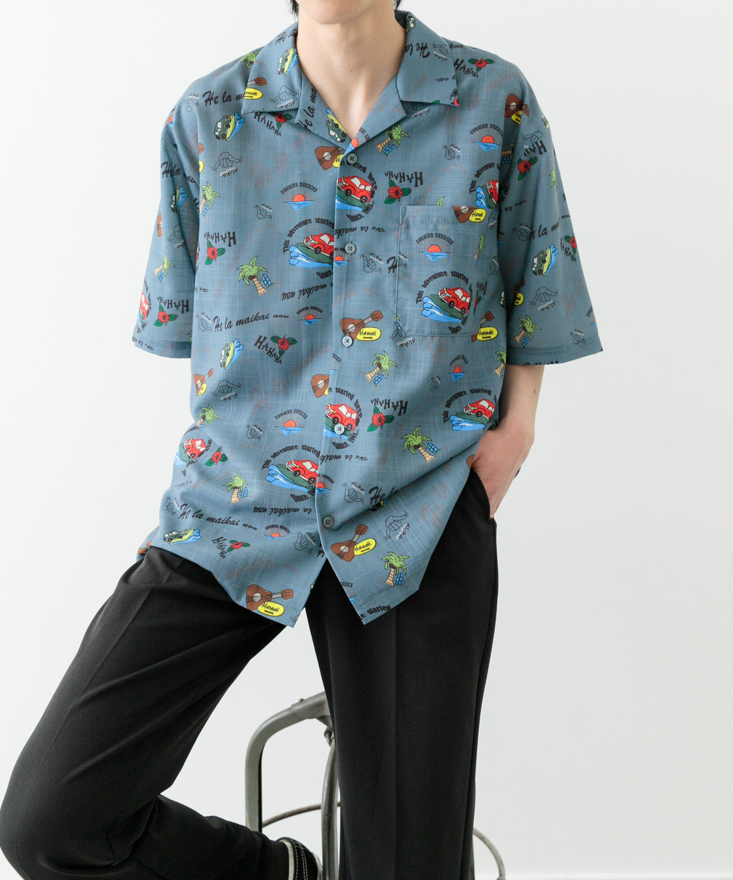 身長：175cm サイズ：L