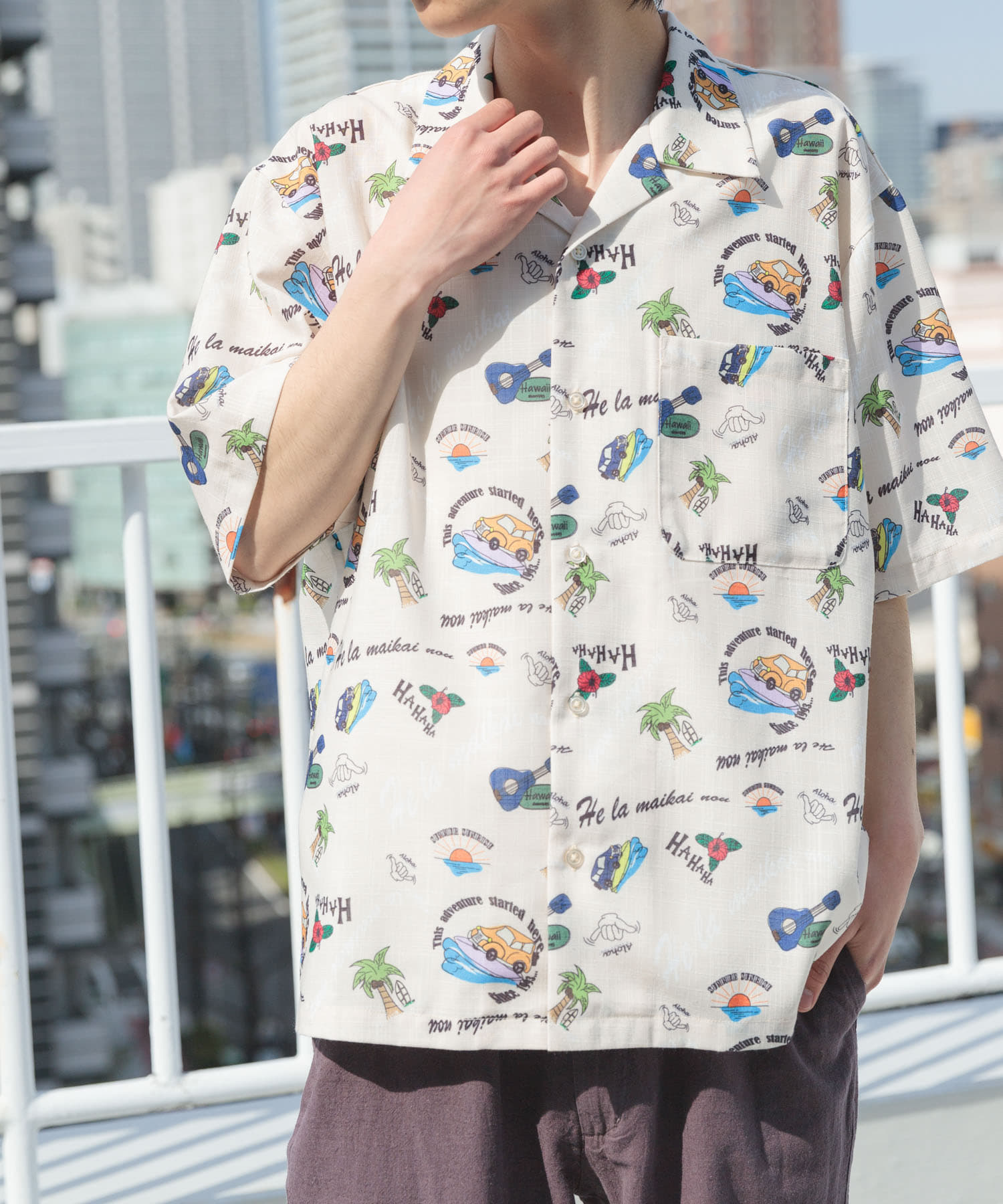 身長：175cm サイズ：L