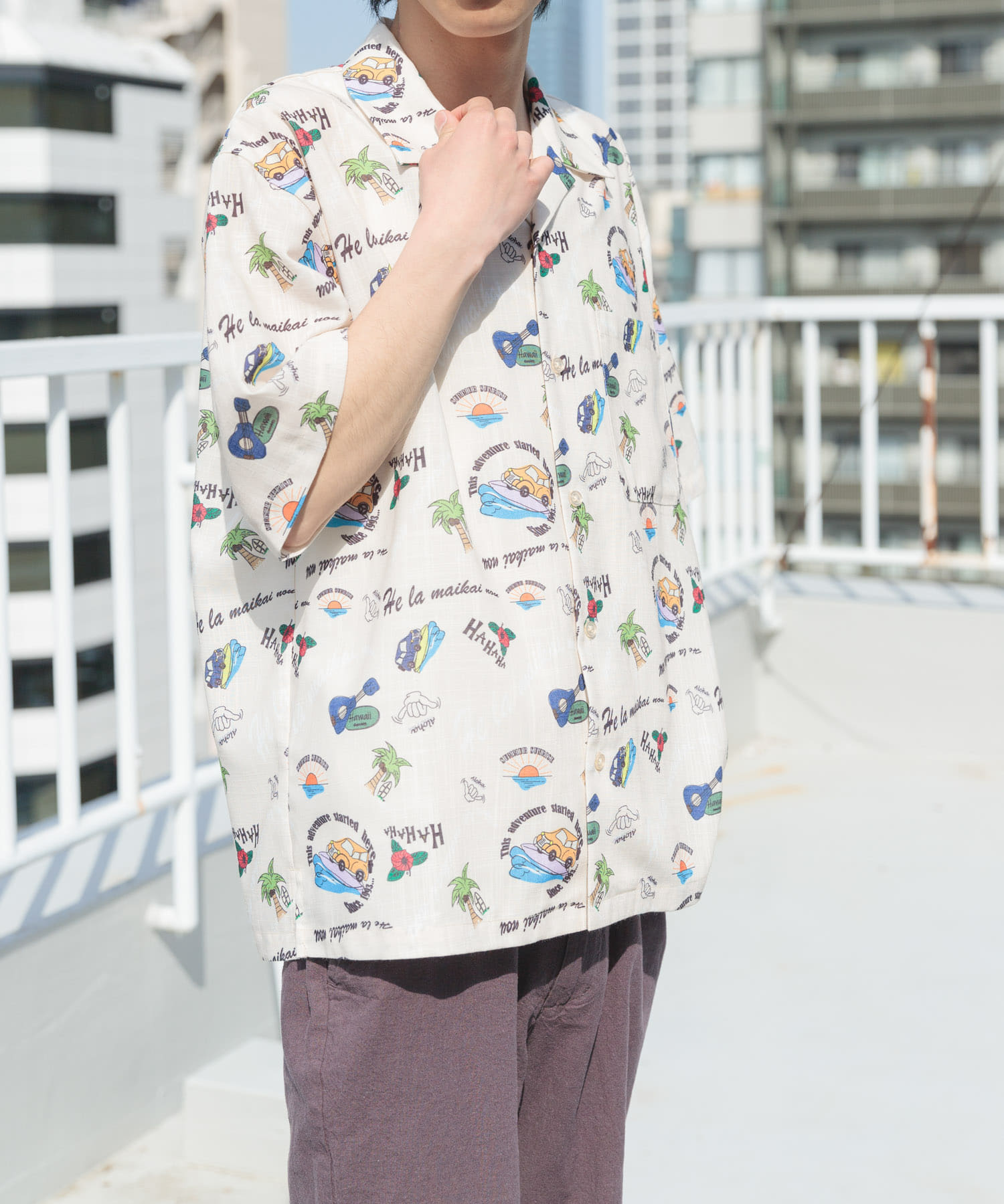 身長：175cm サイズ：L