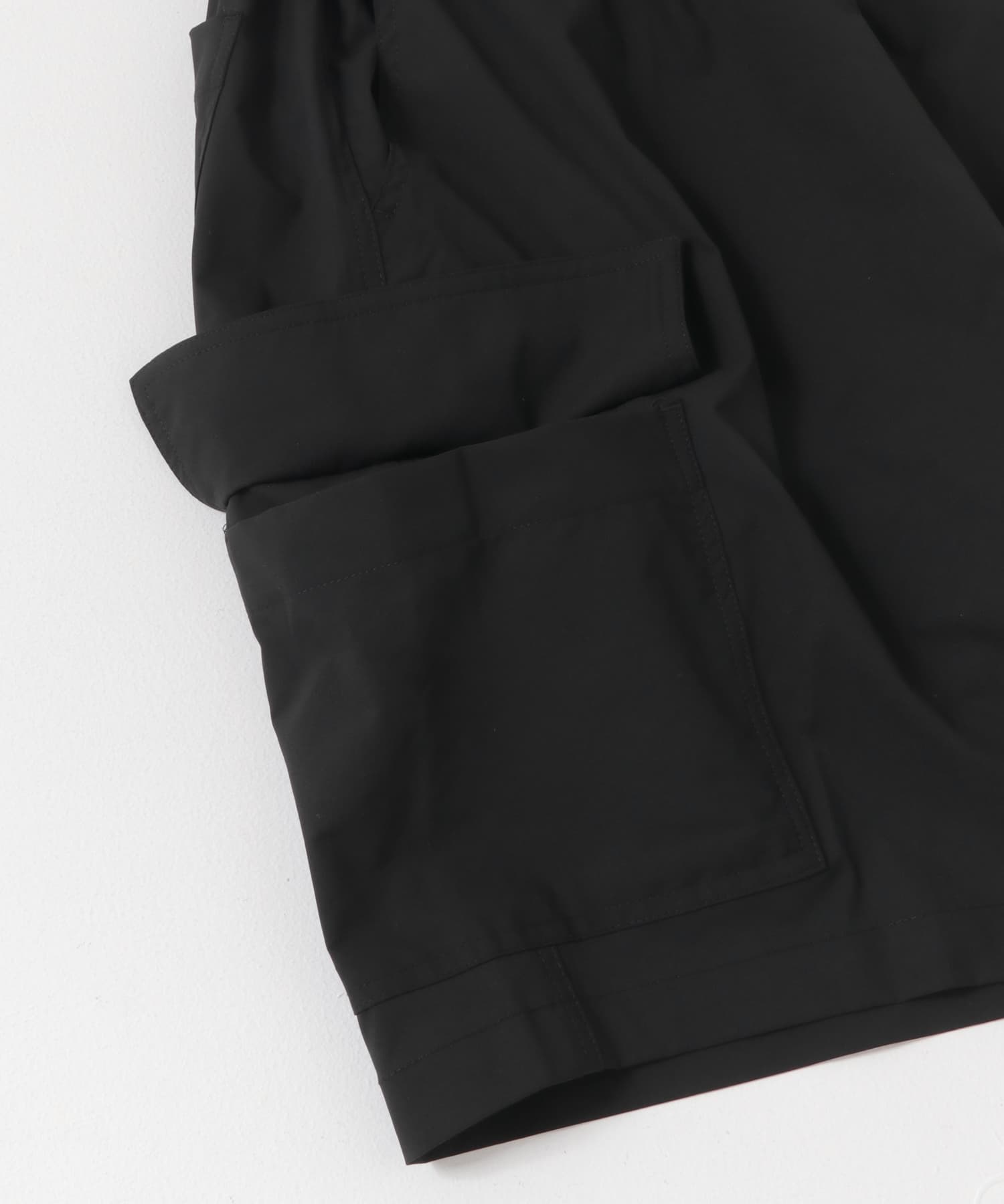 ウエストイージーポリカーゴショーツ BLK S
