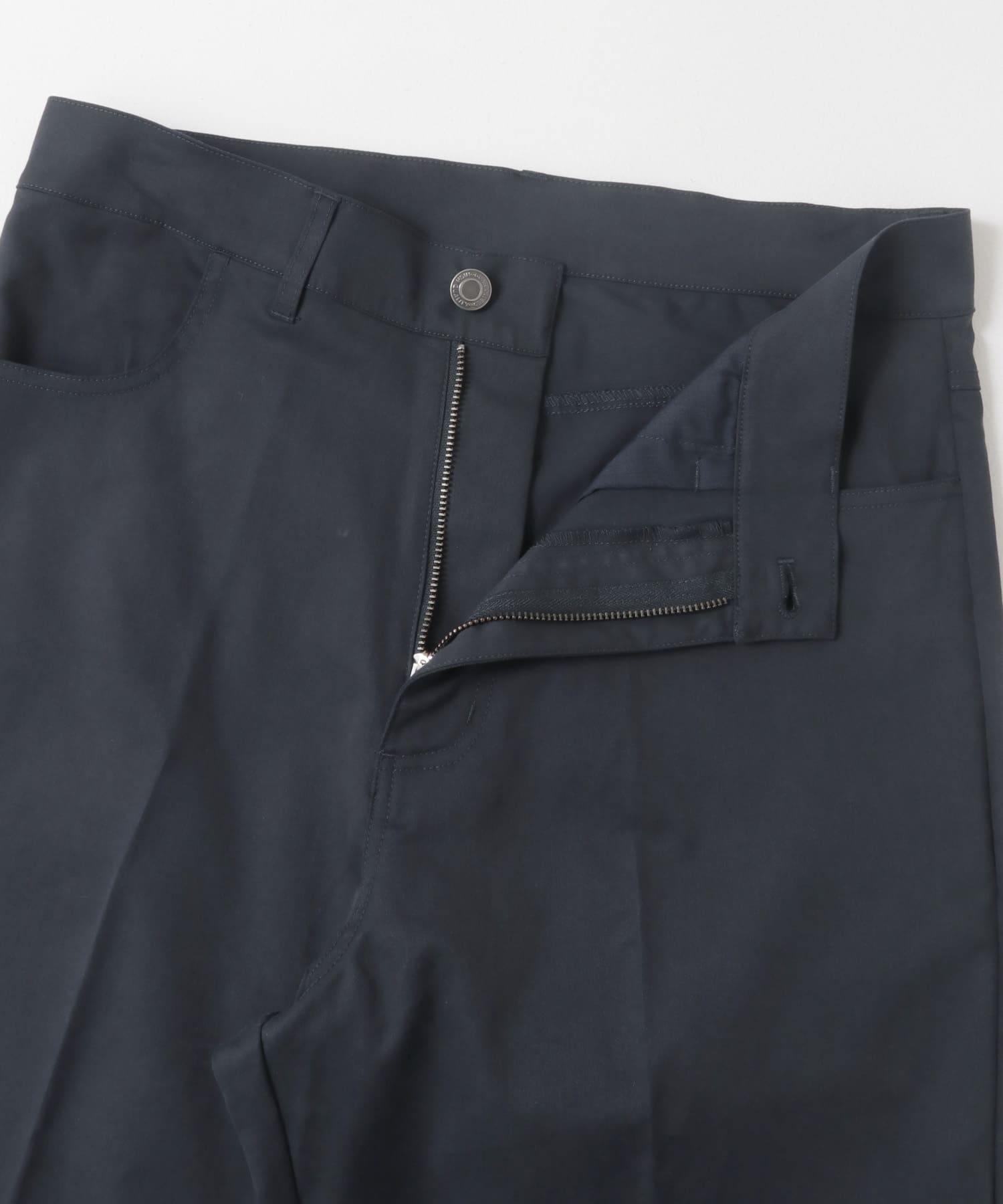 センタープレスフレアードトラウザー NVY M